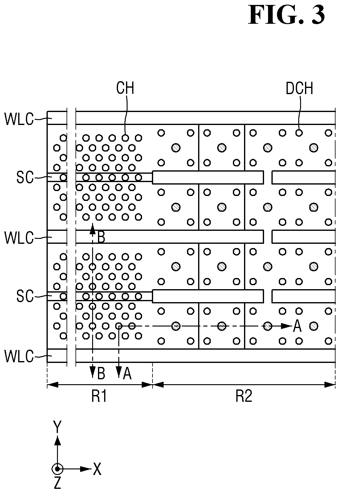 Patent US12588199 Figure 3 – Non-volatile memory device and electronic system including the same