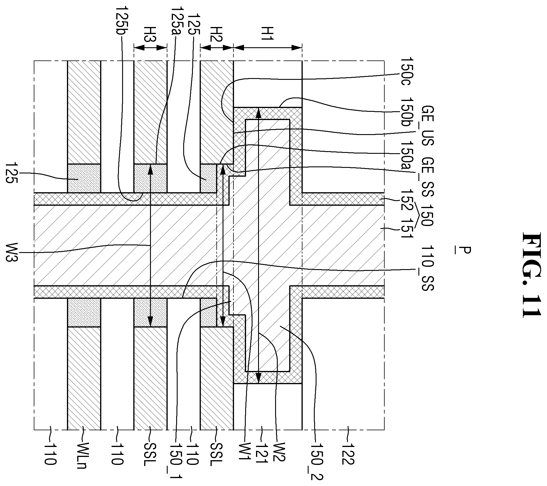 Patent US12588199 Figure 11 – Non-volatile memory device and electronic system including the same