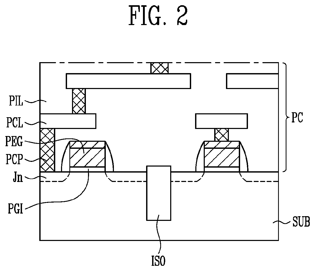 Patent US12588200 Figure 2 – Semiconductor device and manufacturing method of the semiconductor device