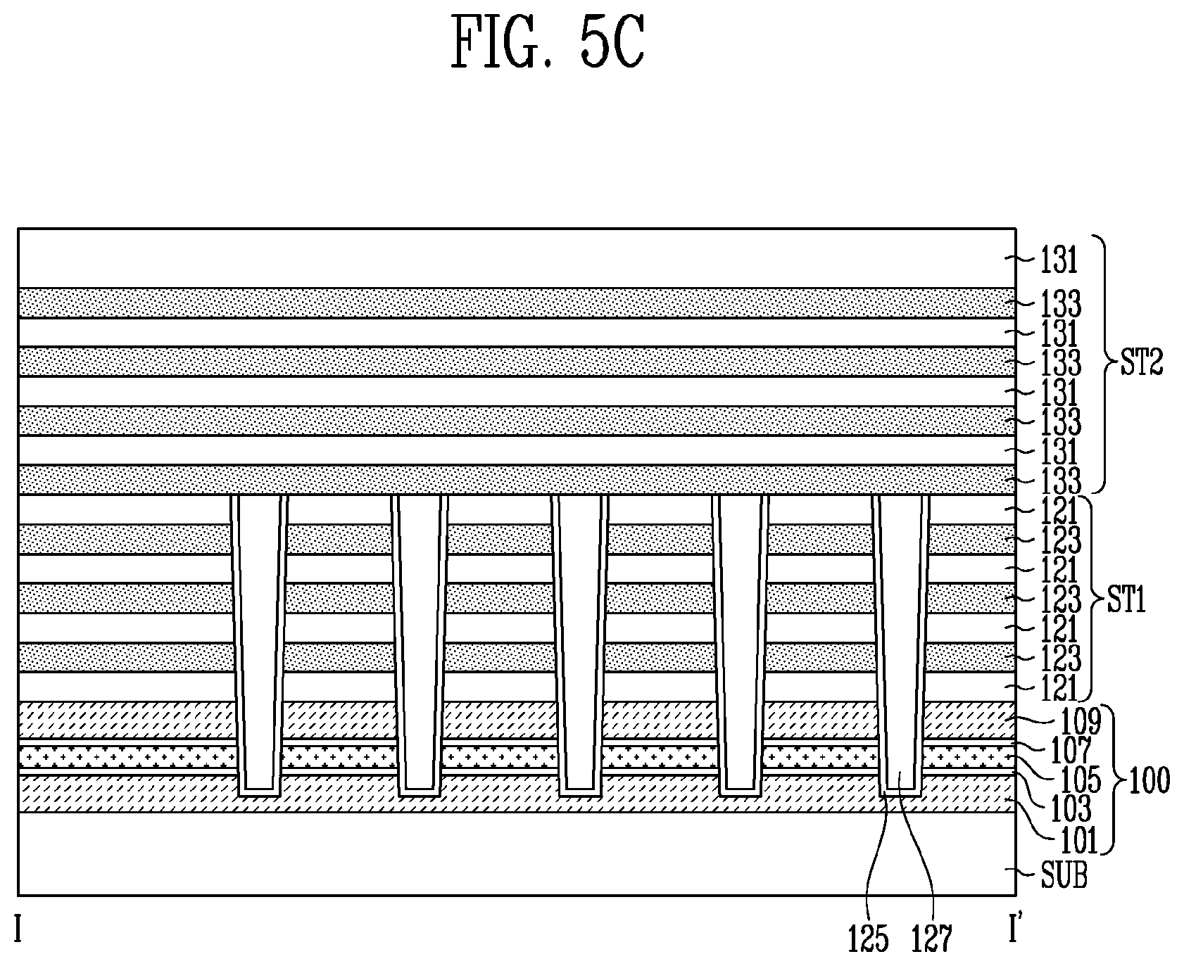 Patent US12588200 Figure 7 – Semiconductor device and manufacturing method of the semiconductor device