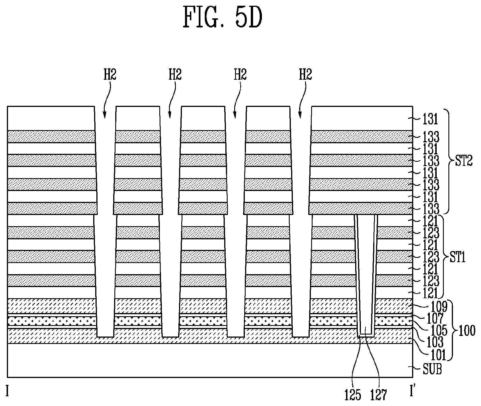 Patent US12588200 Figure 8 – Semiconductor device and manufacturing method of the semiconductor device