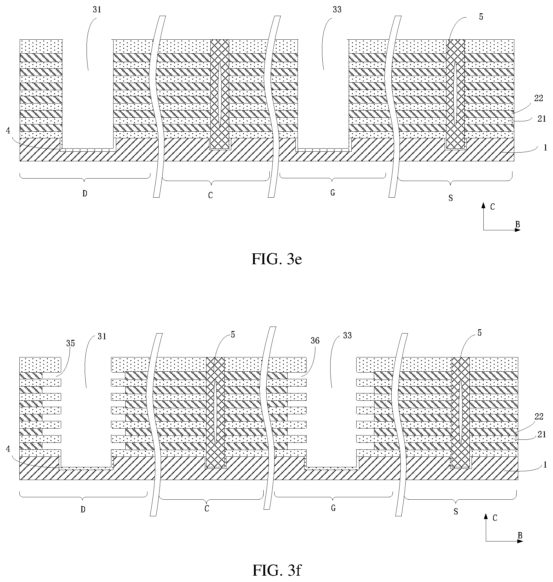 Patent US12588202 Figure 4 – Semiconductor device and fabrication method thereof, memory, and memory system