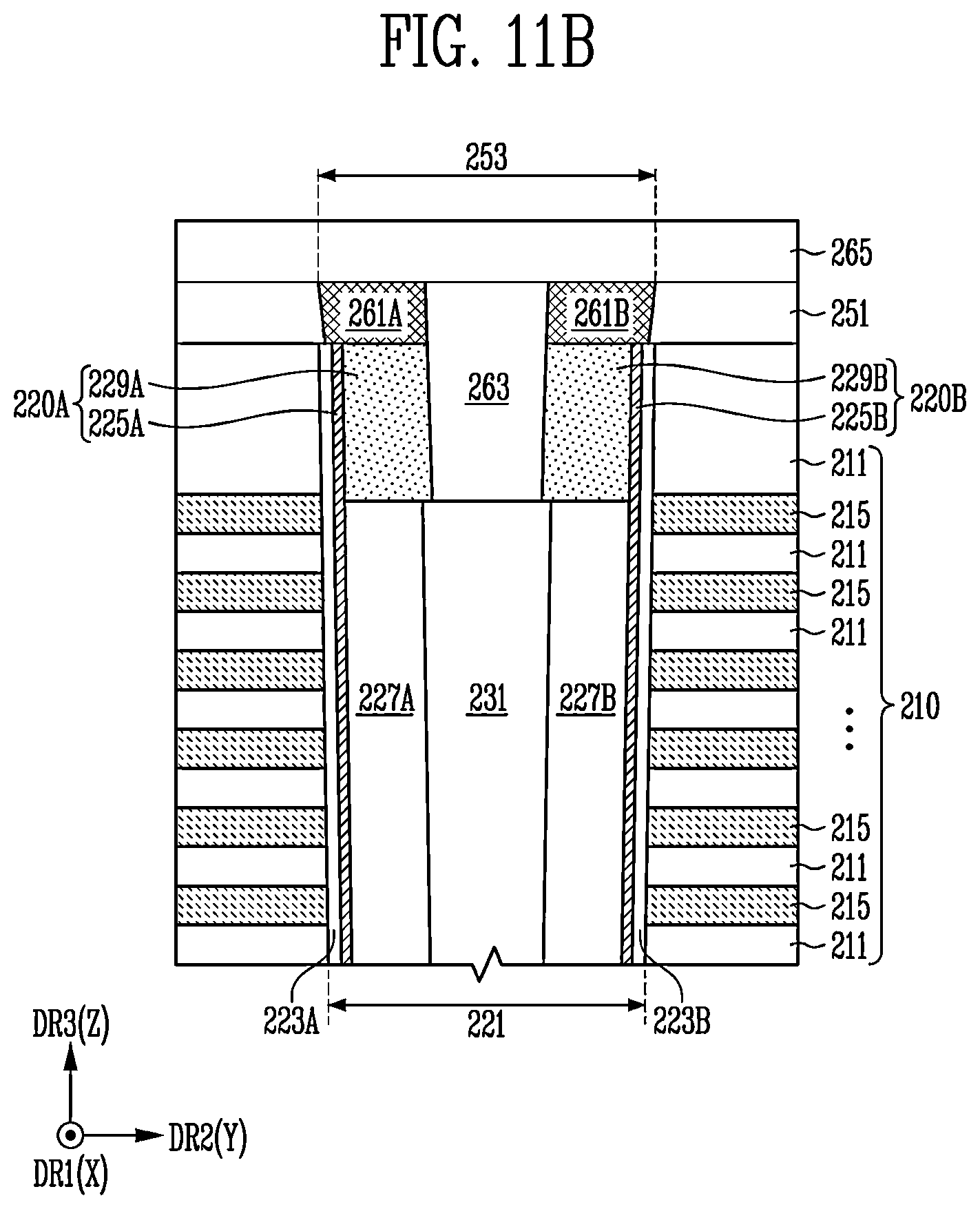 Patent US12588203 Figure 20 – Semiconductor memory device with decreased parasitic capacitance