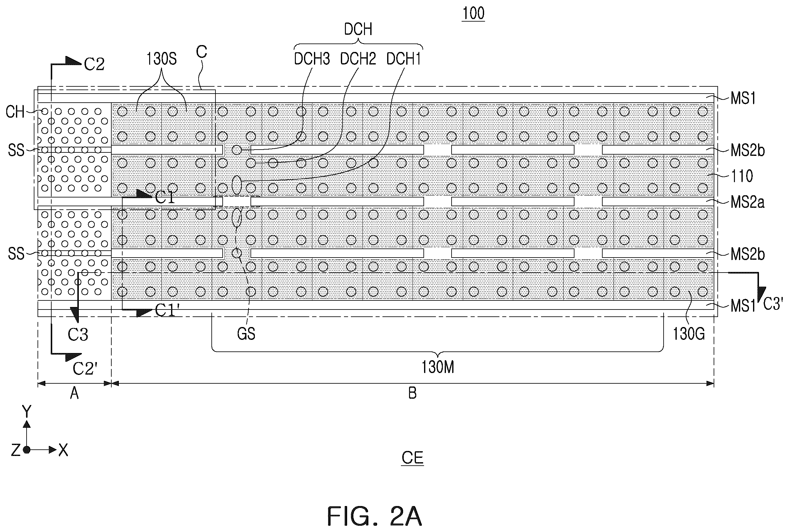 Patent US12588205 Figure 3 – Semiconductor device and electronic system including the same