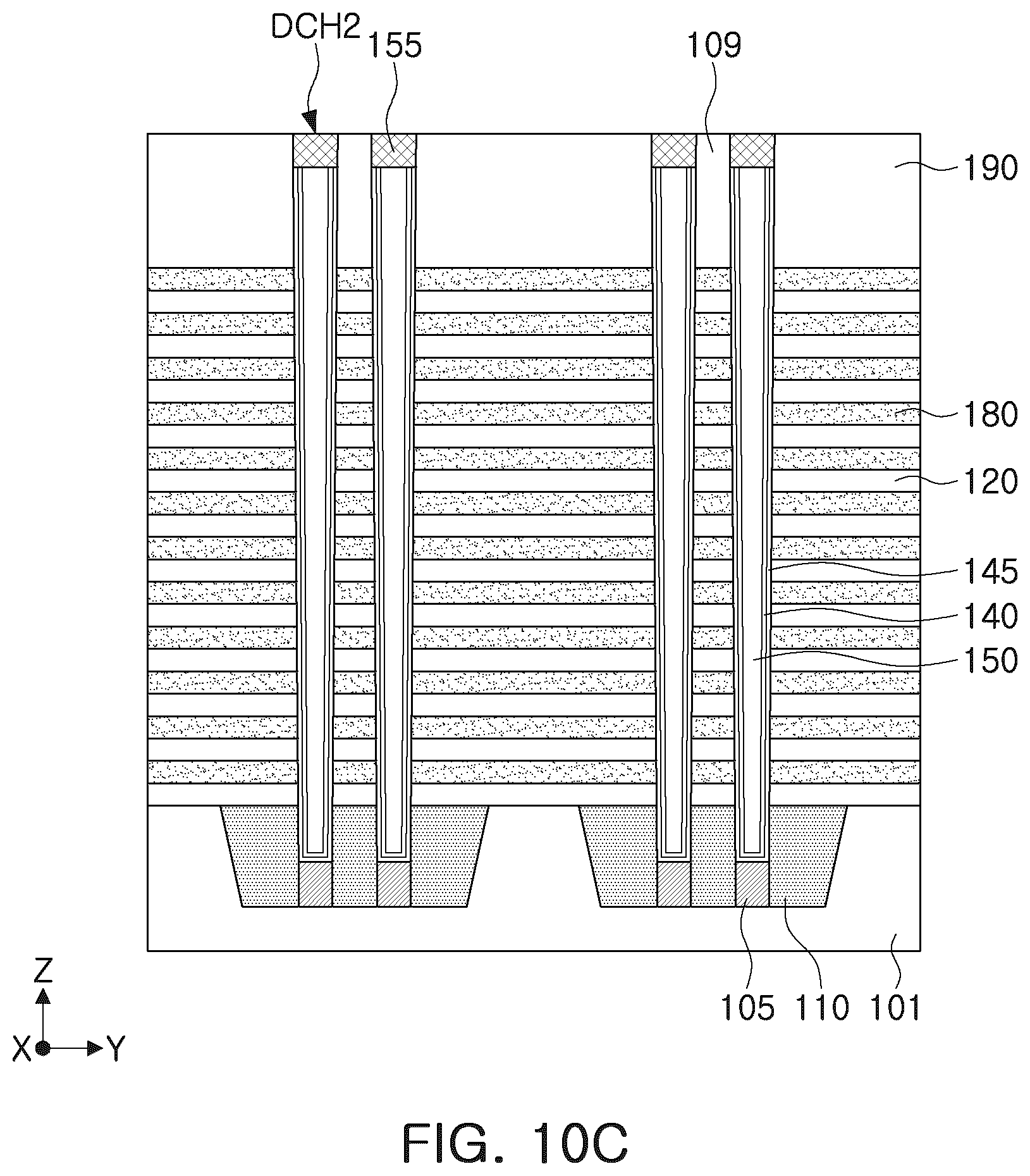 Patent US12588205 Figure 17 – Semiconductor device and electronic system including the same