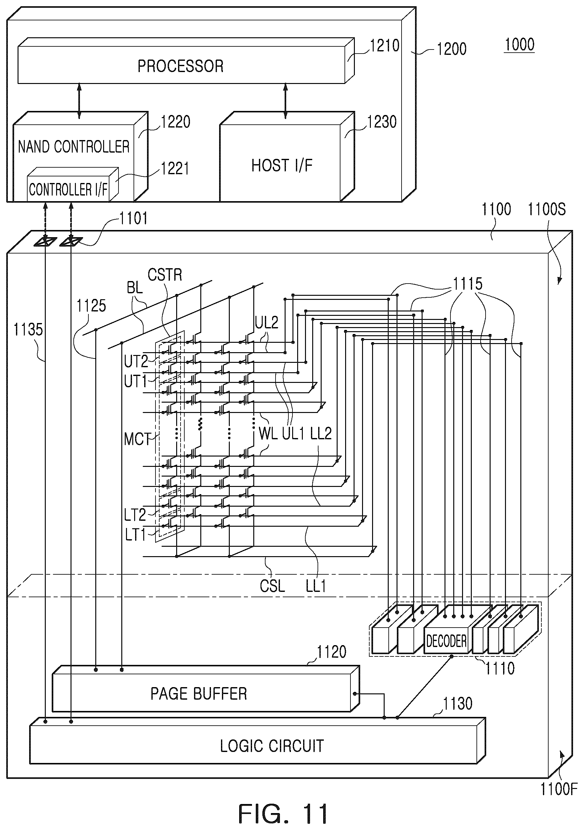 Patent US12588205 Figure 20 – Semiconductor device and electronic system including the same