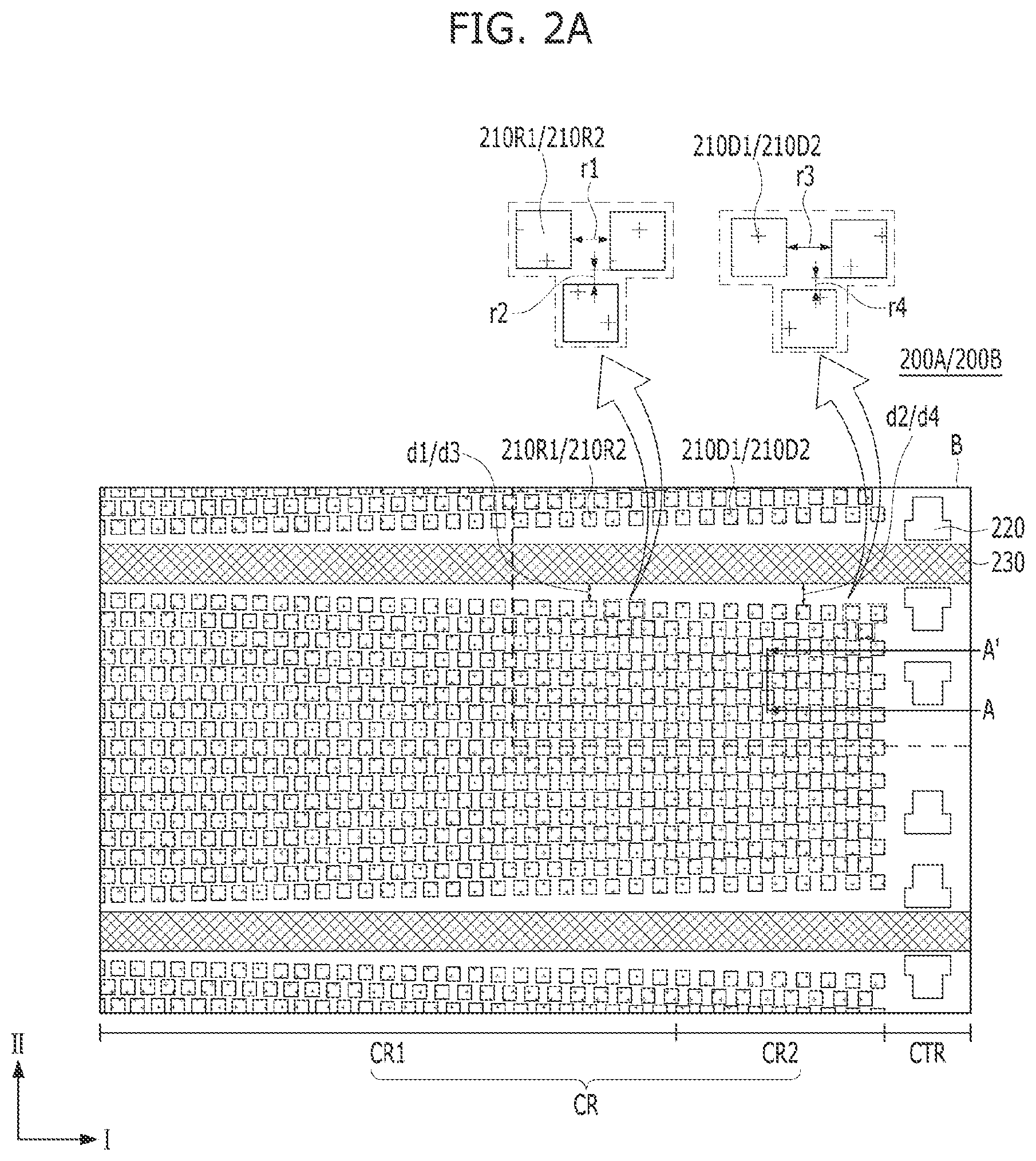 Patent US12588207 Figure 4 – Semiconductor device including channel structures and a slit structure