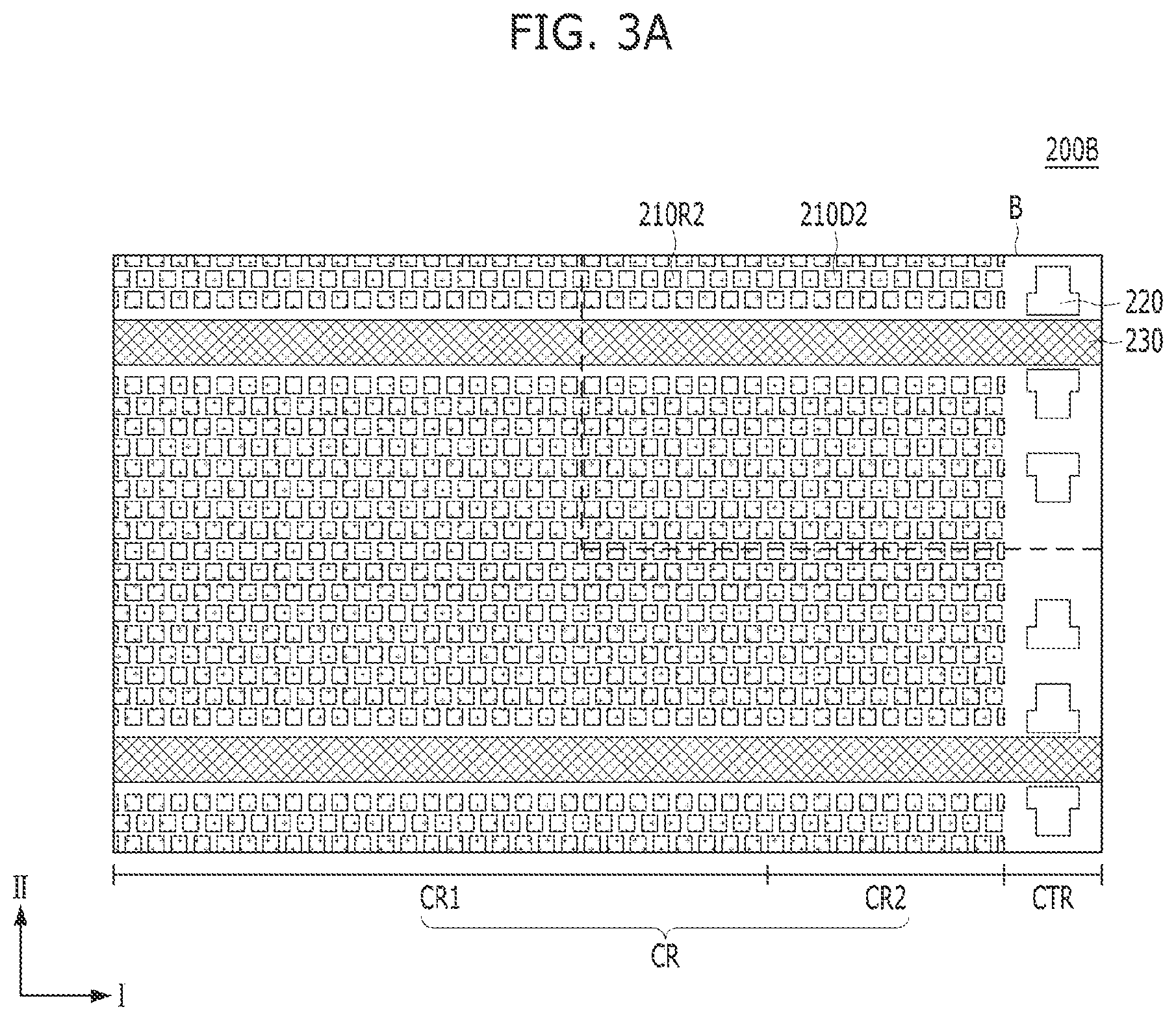 Patent US12588207 Figure 6 – Semiconductor device including channel structures and a slit structure
