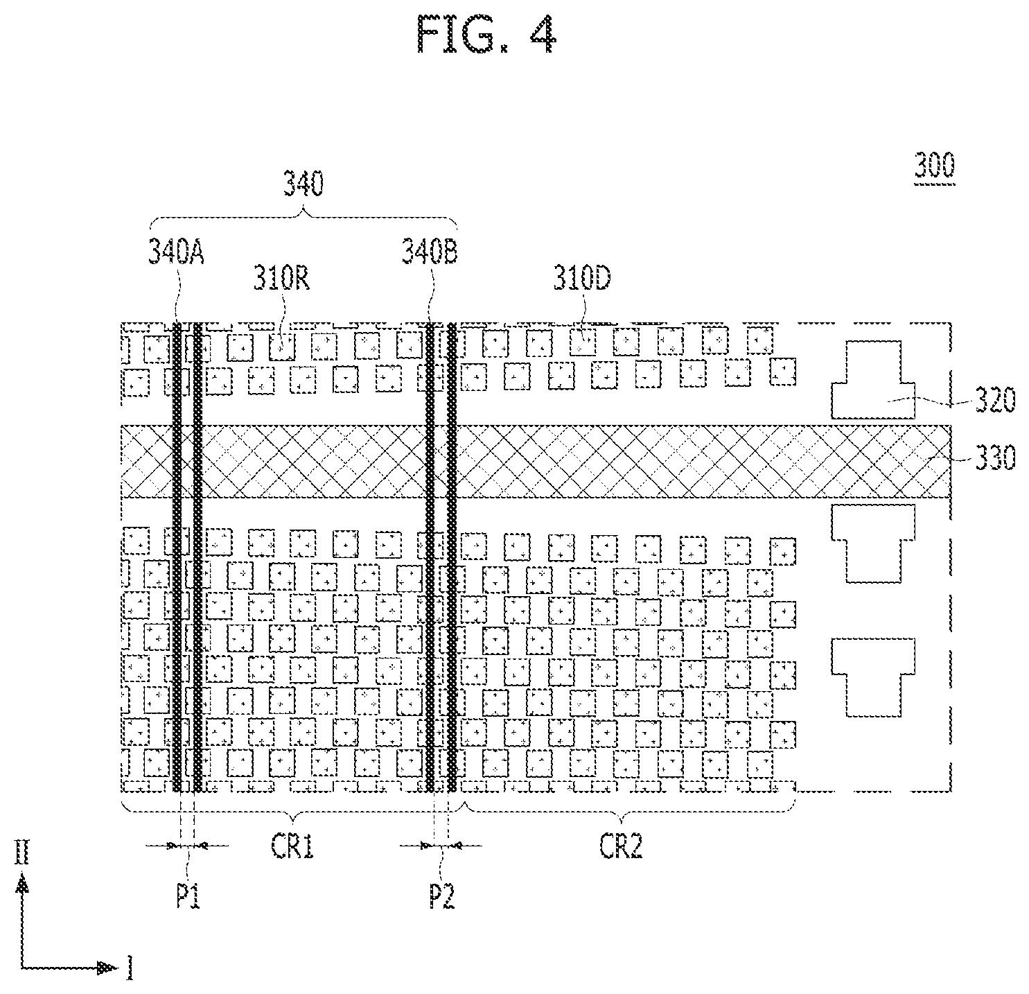 Patent US12588207 Figure 10 – Semiconductor device including channel structures and a slit structure