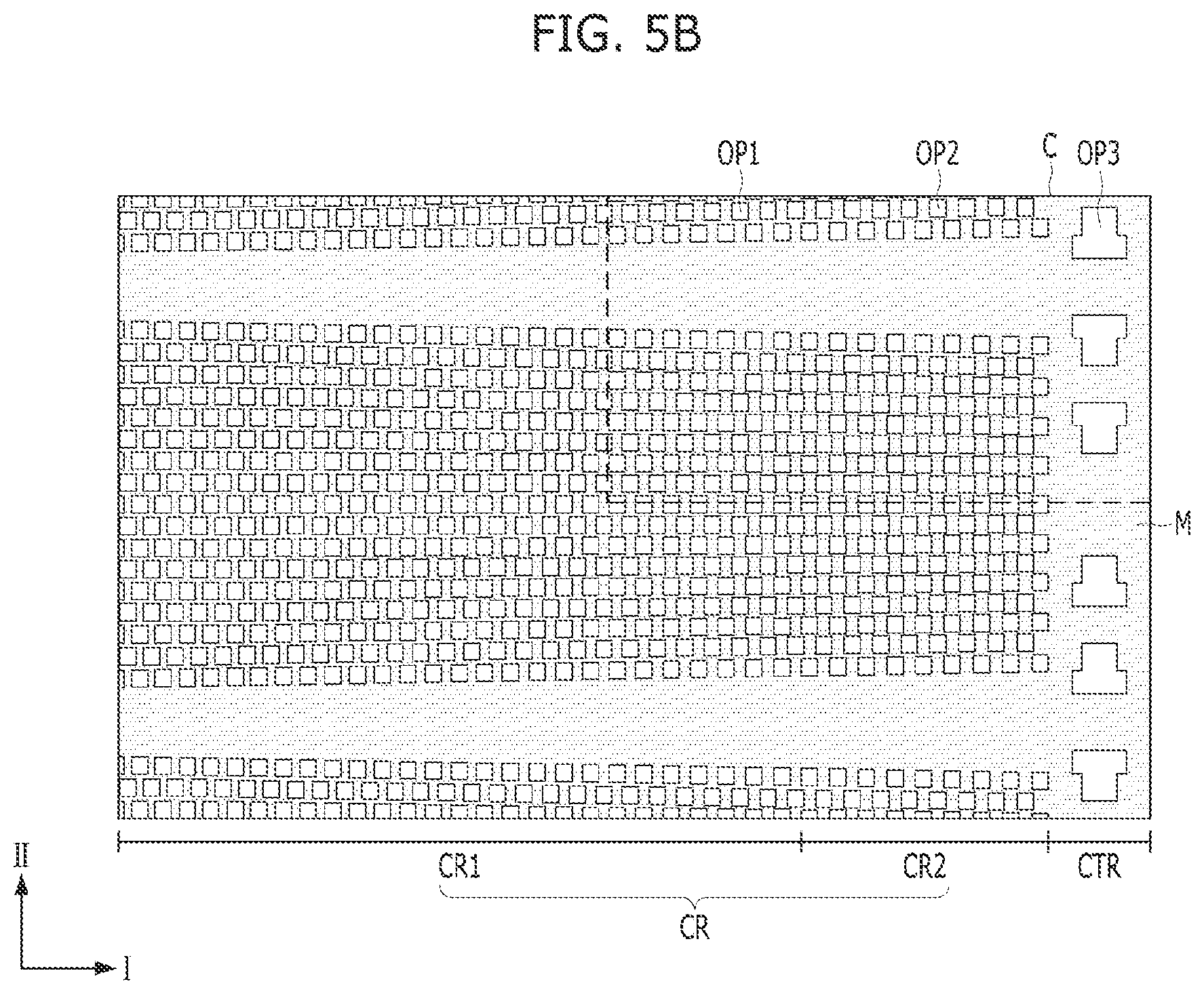 Patent US12588207 Figure 12 – Semiconductor device including channel structures and a slit structure