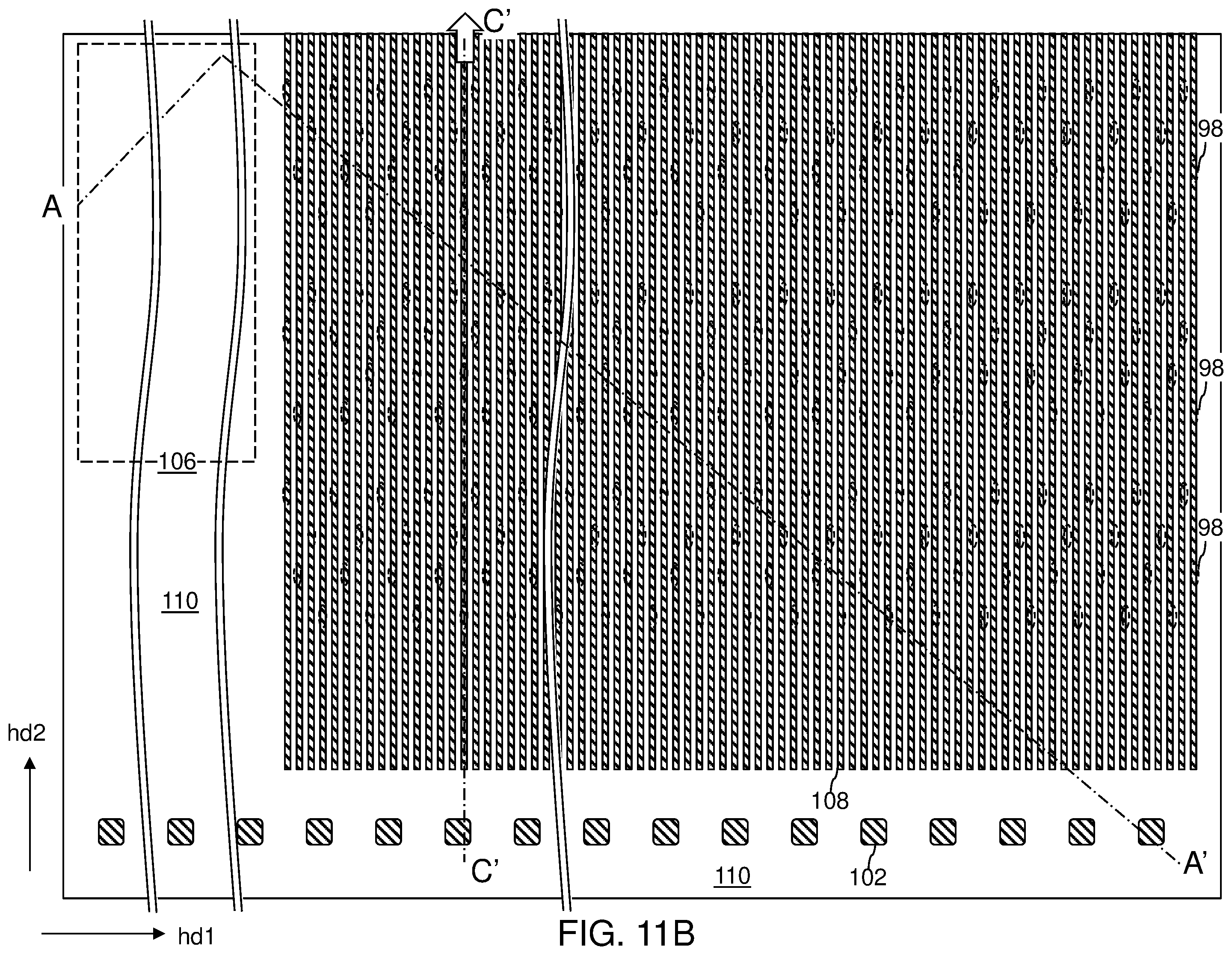 Patent US12588208 Figure 17 – Three-dimensional memory device containing insulated gate located over a top source layer for applying GIDL erase voltage and method for manufacturing the same