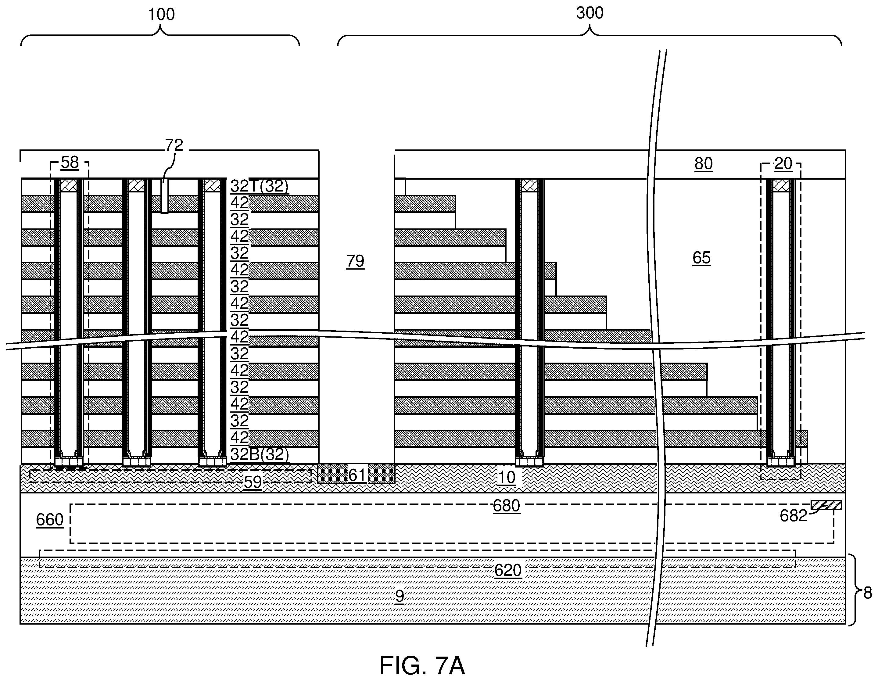 Patent US12588209 Figure 10 – Three-dimensional memory device containing composite word lines including a respective fluorine-free capping sublayer and methods of forming the same