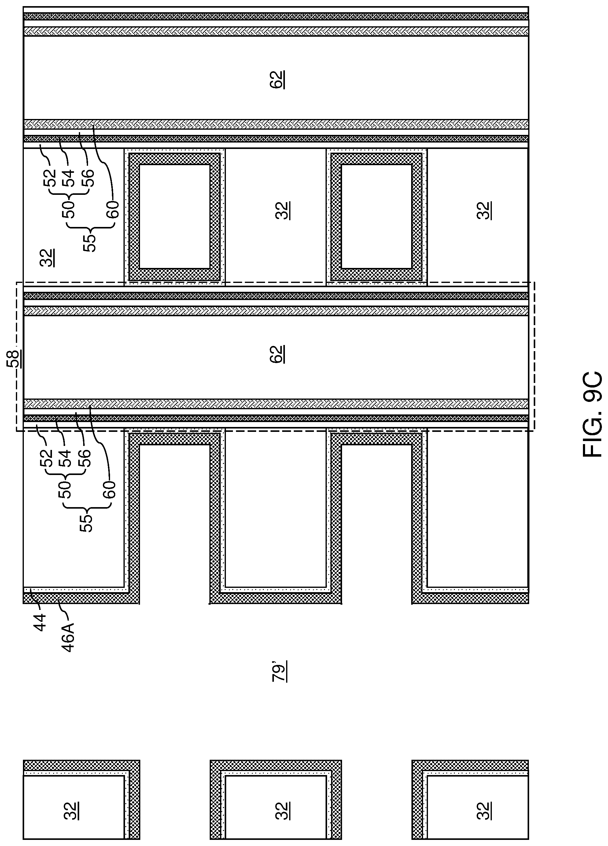 Patent US12588209 Figure 15 – Three-dimensional memory device containing composite word lines including a respective fluorine-free capping sublayer and methods of forming the same