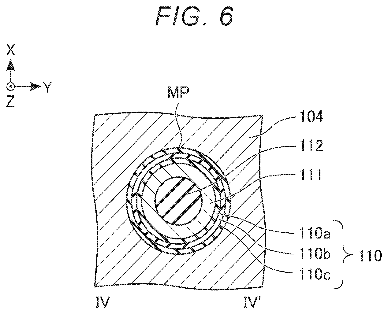 Patent US12588210 Figure 6 – Semiconductor memory device