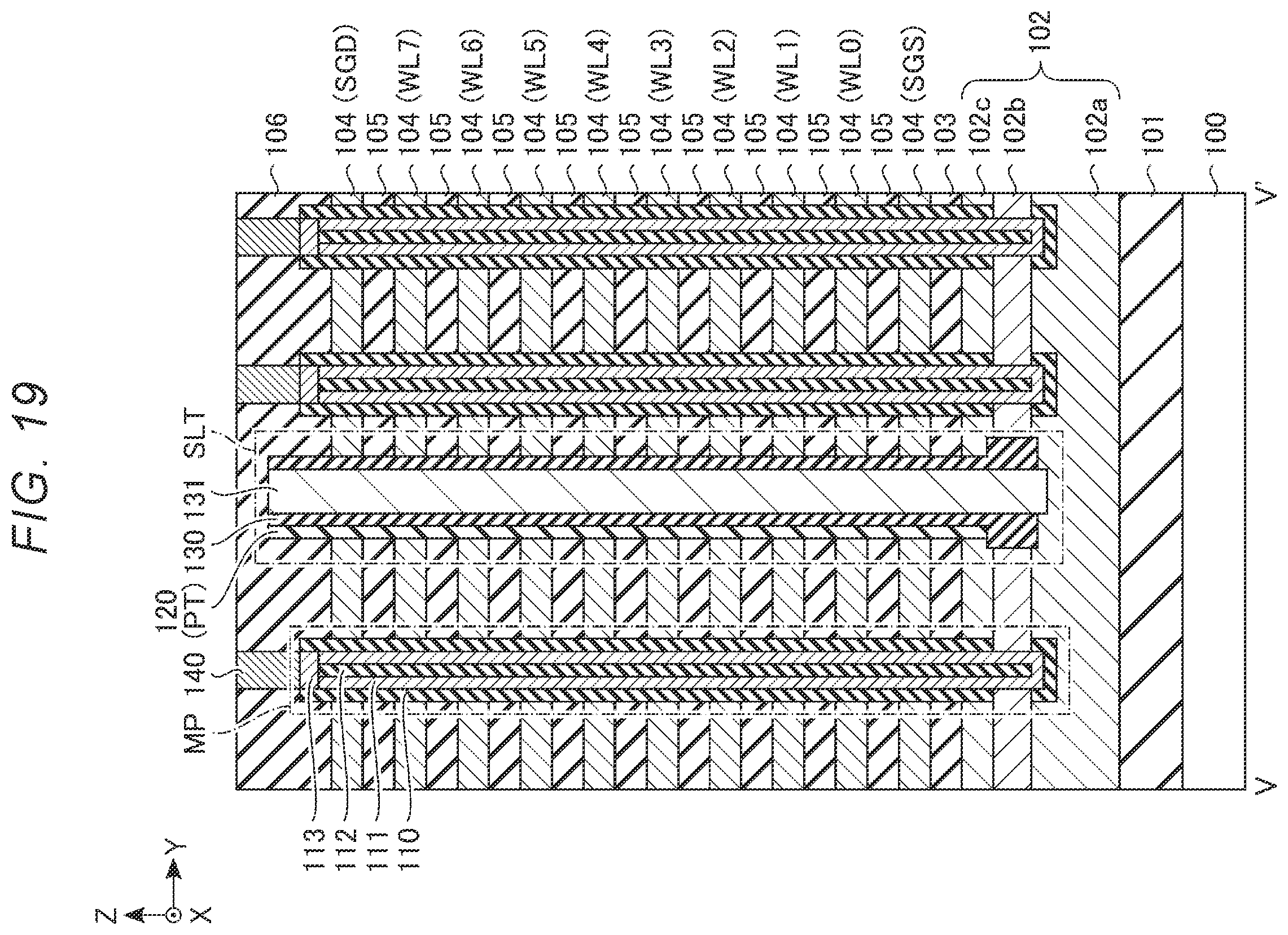 Patent US12588210 Figure 19 – Semiconductor memory device