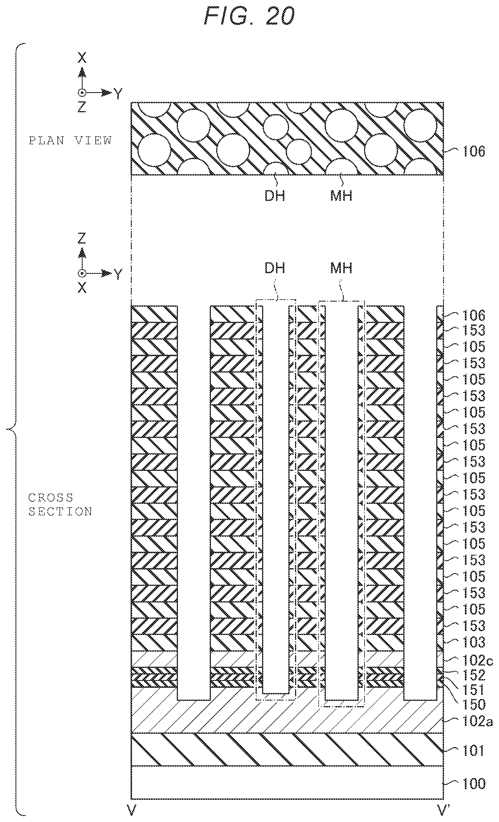 Patent US12588210 Figure 20 – Semiconductor memory device