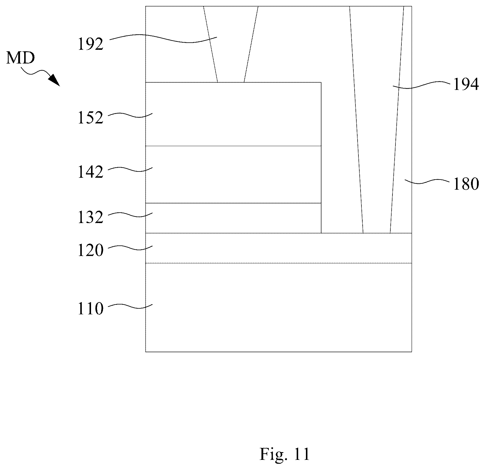 Patent US12588214 Figure 11 – Integrated circuit device and method for fabricating the same