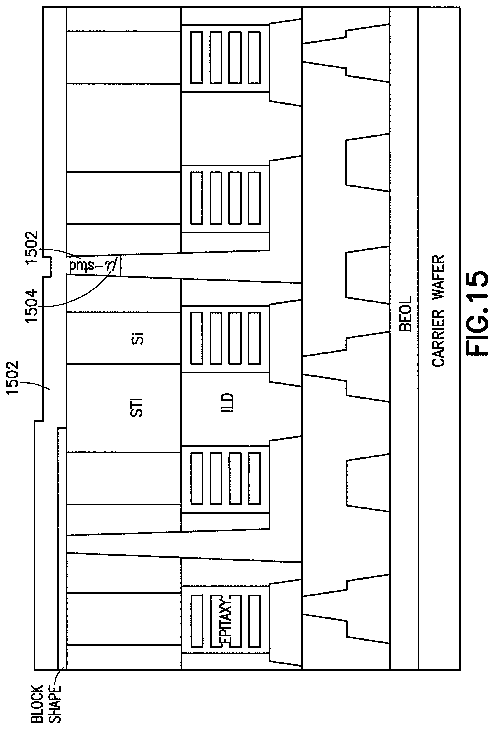 Patent US12588216 Figure 16 – Pillar based memory (MRAM) embedded within the buried power rail within a backside power distribution network