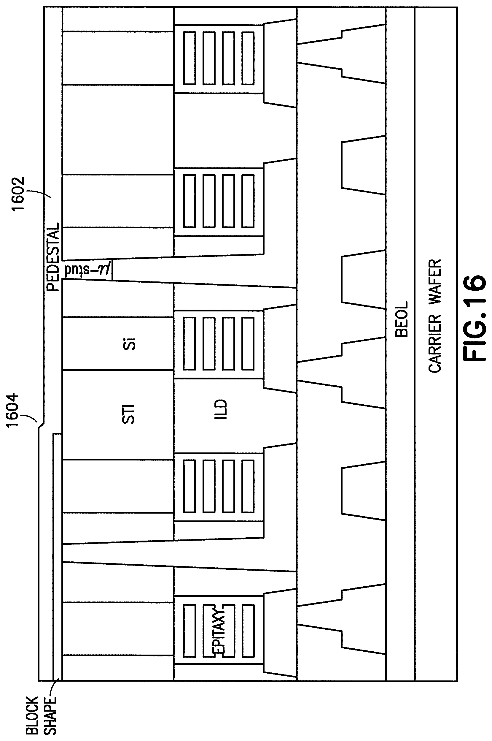 Patent US12588216 Figure 17 – Pillar based memory (MRAM) embedded within the buried power rail within a backside power distribution network