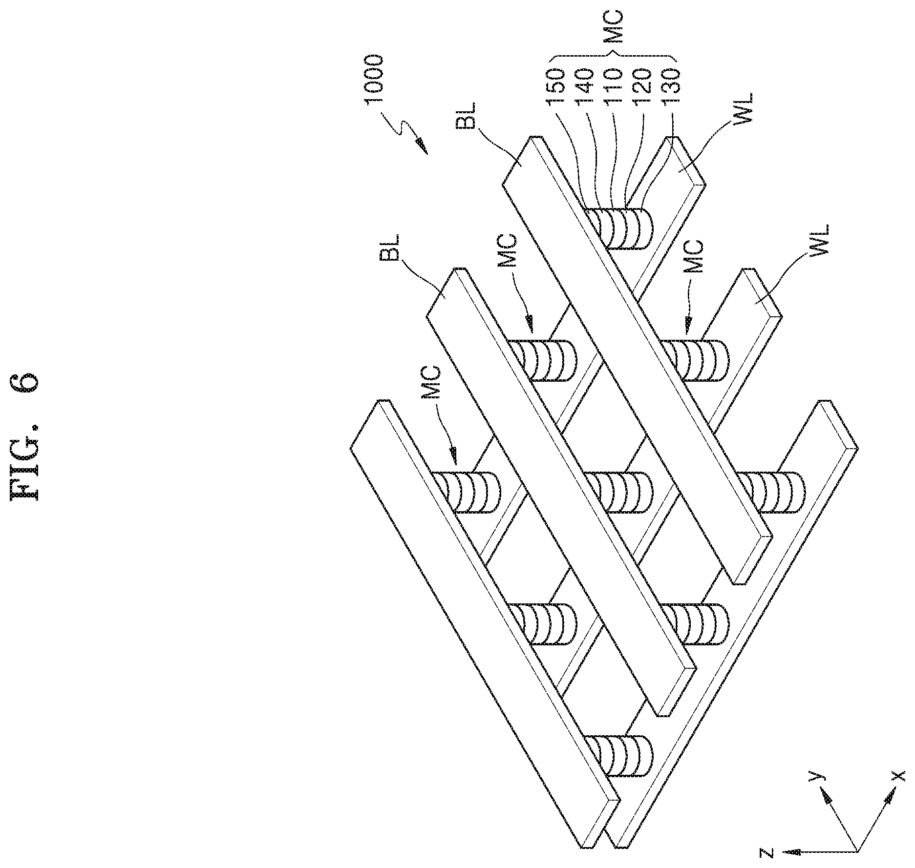 Patent US12588219 Figure 5 – Metal-doped switching device and semiconductor device including the same