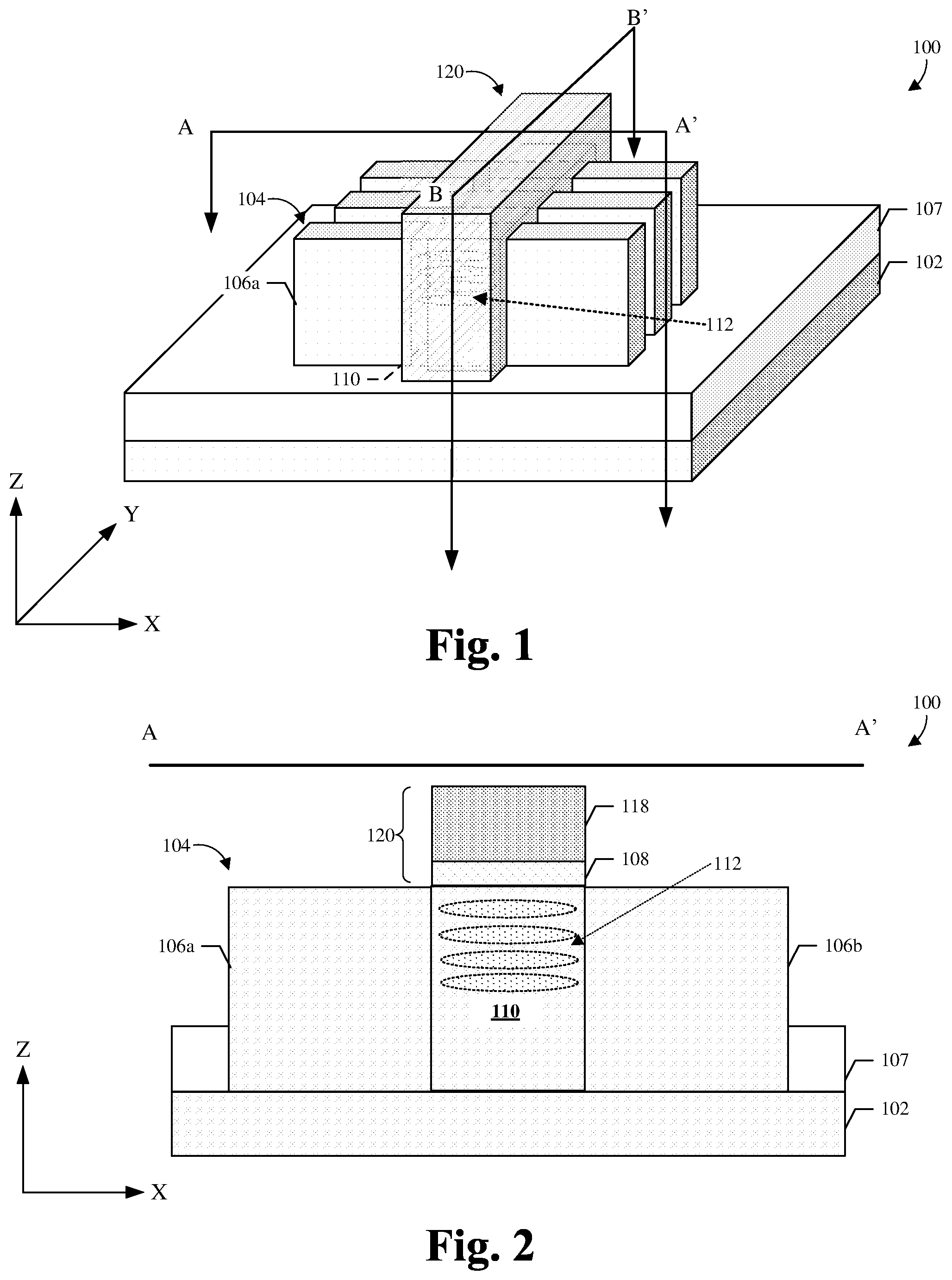 Patent US12588223 Figure 1 – FinFET MOS capacitor