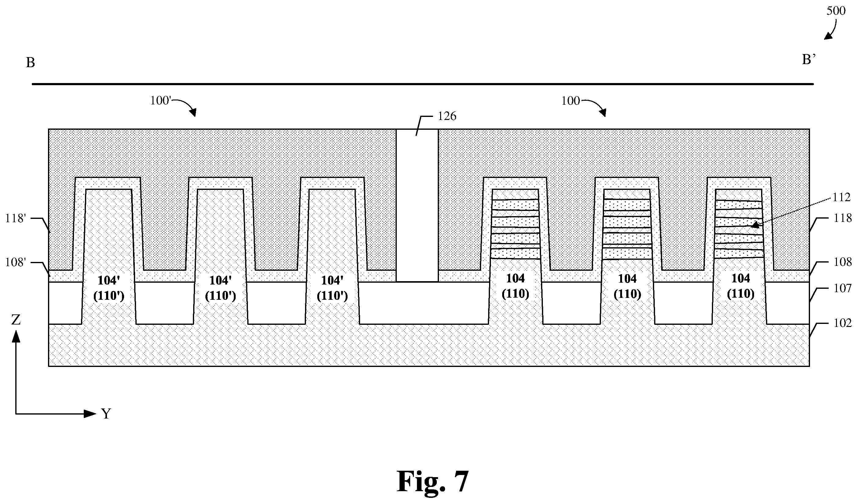 Patent US12588223 Figure 5 – FinFET MOS capacitor