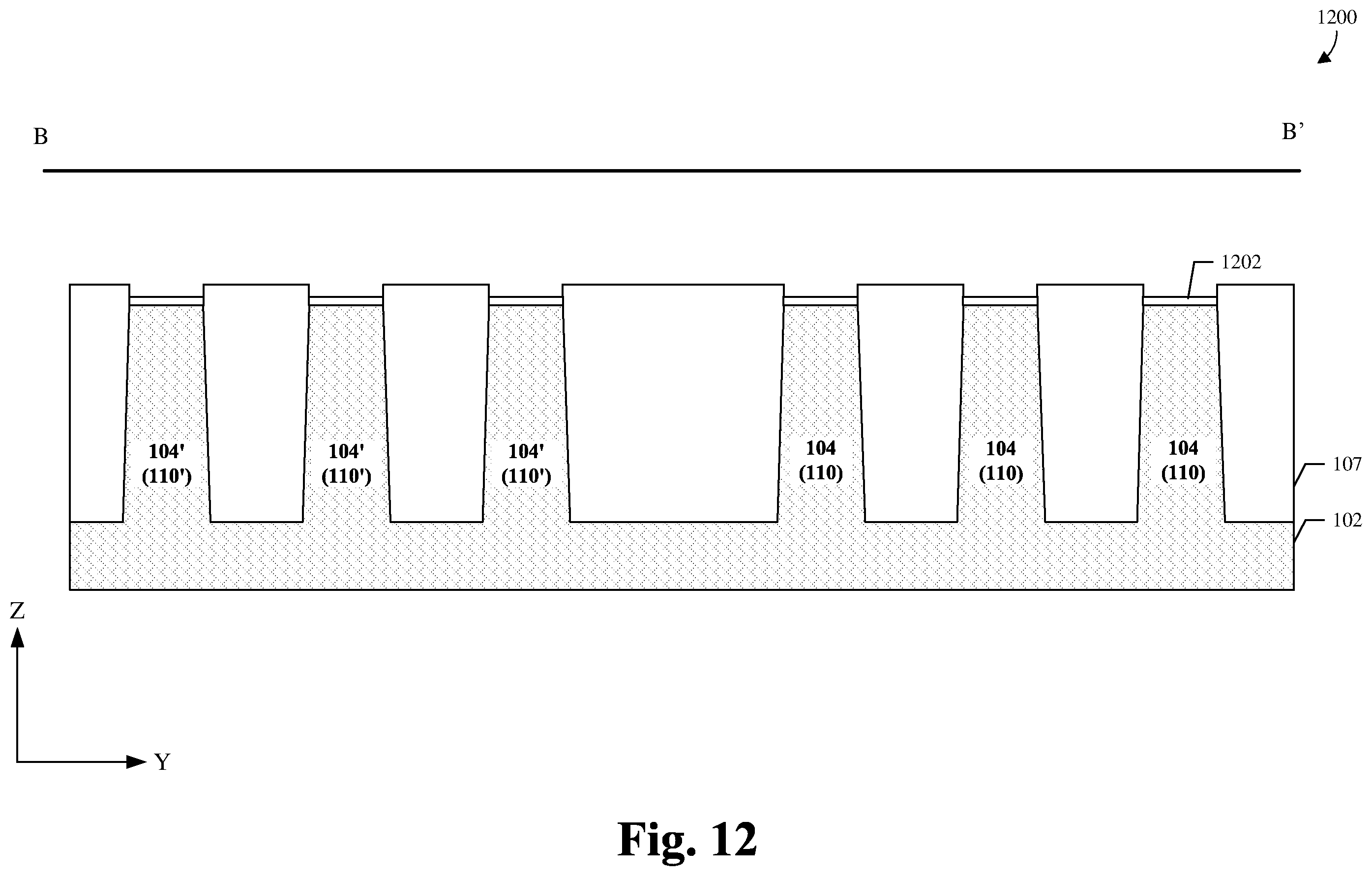 Patent US12588223 Figure 10 – FinFET MOS capacitor