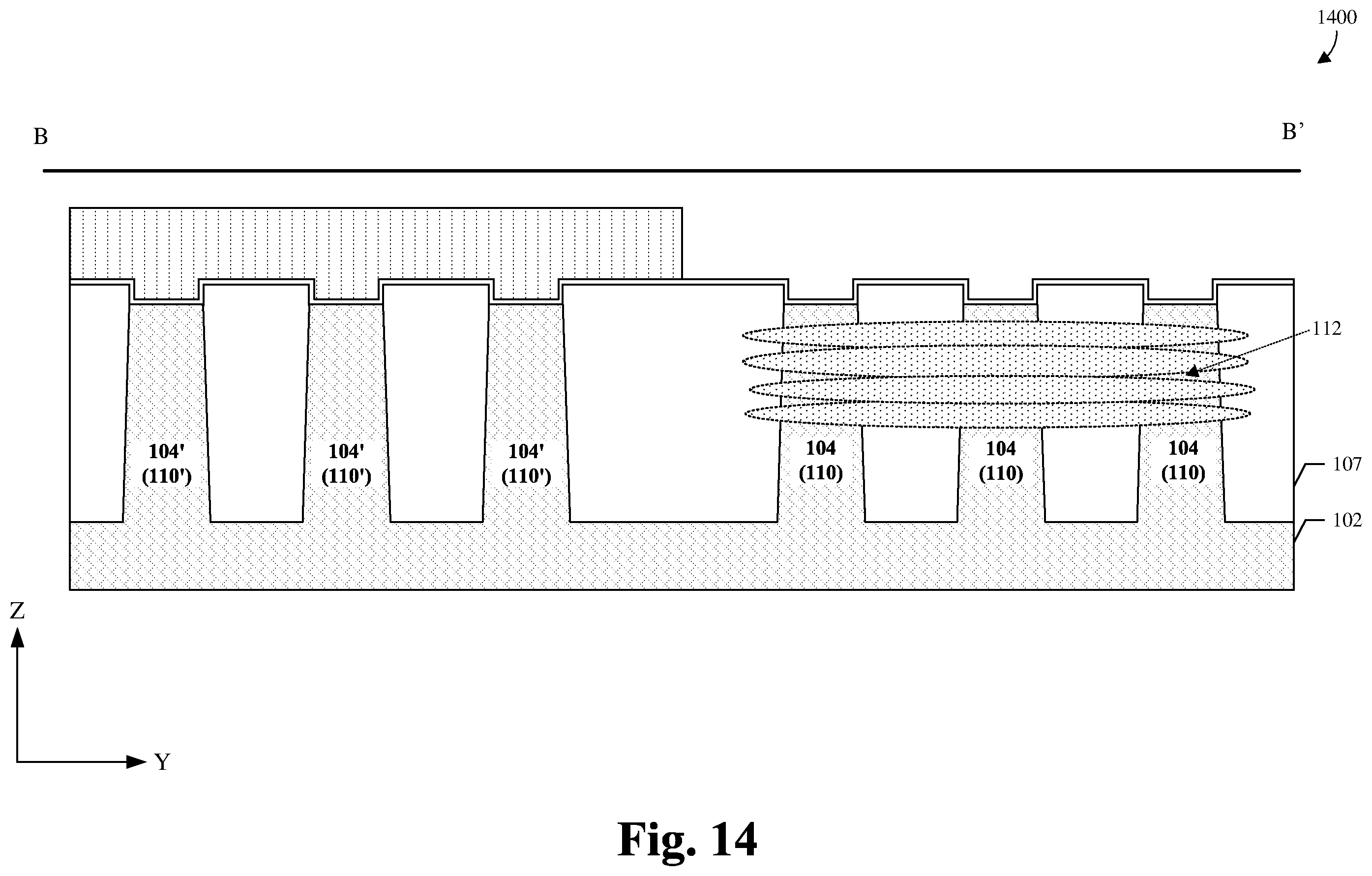 Patent US12588223 Figure 12 – FinFET MOS capacitor