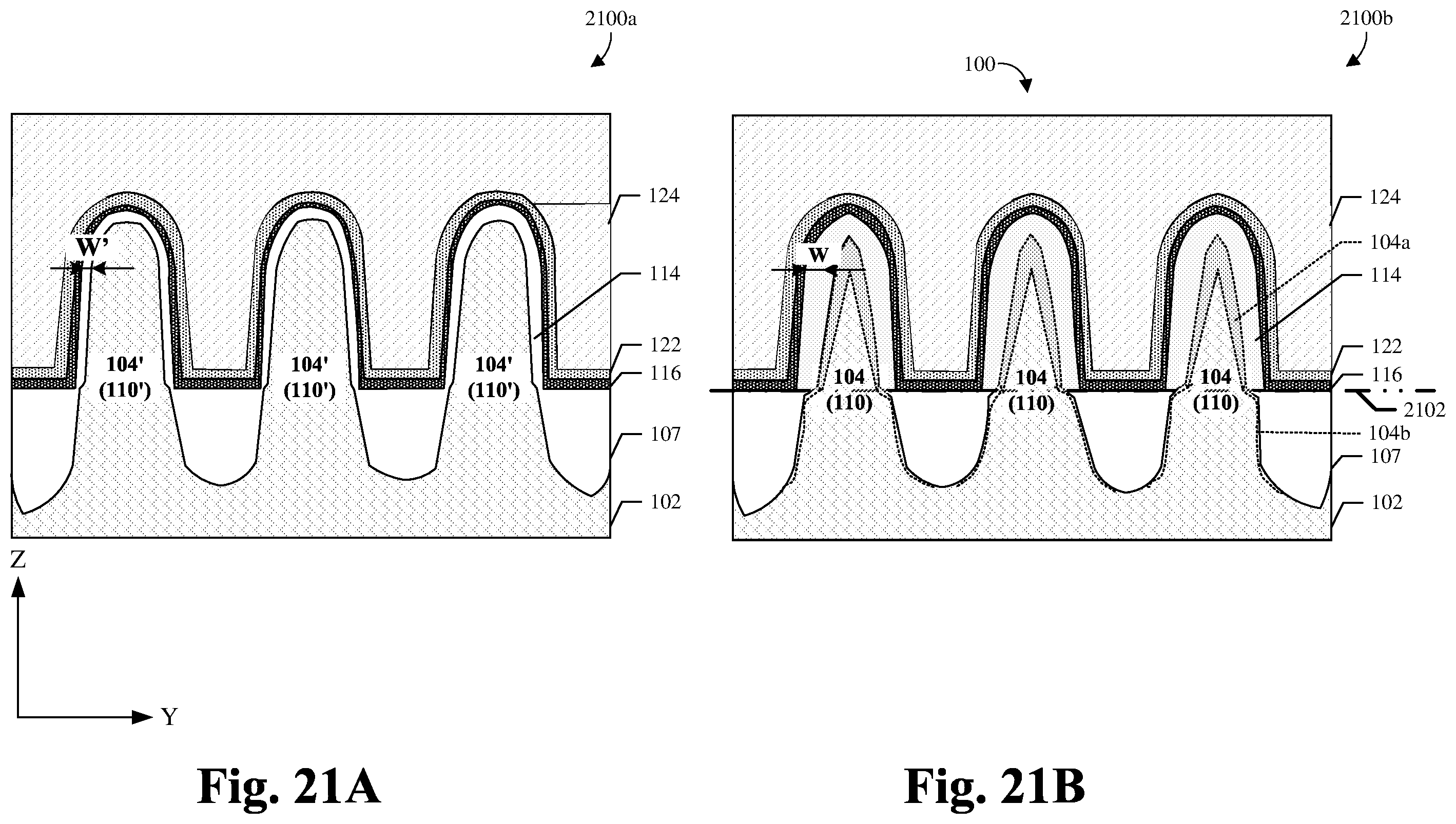 Patent US12588223 Figure 19 – FinFET MOS capacitor