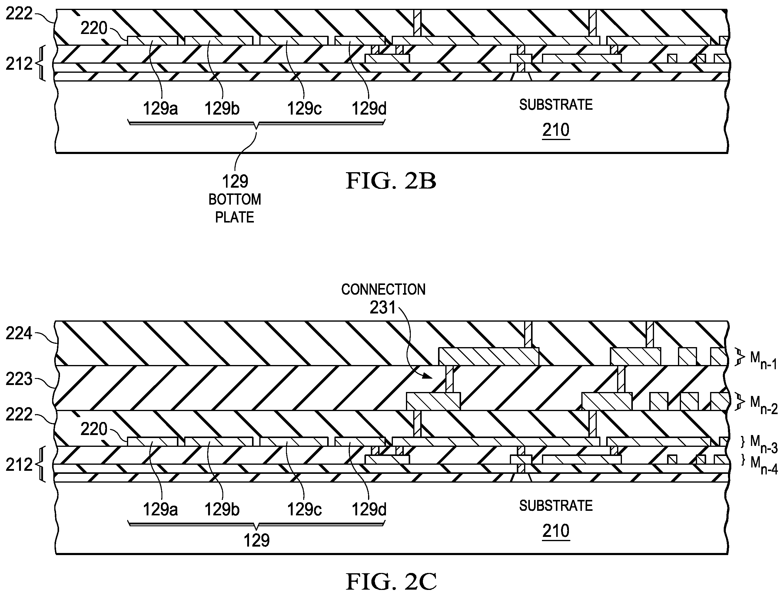 Patent US12588225 Figure 3 – IC including capacitor having segmented bottom plate