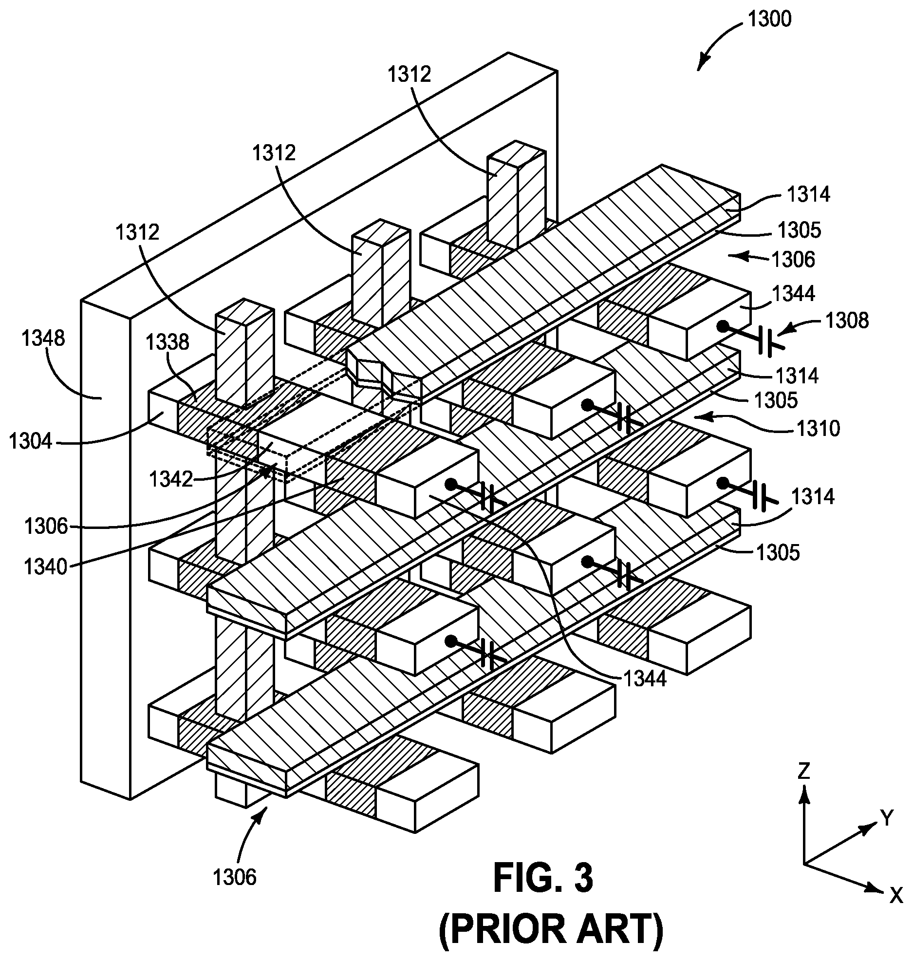 Patent US12588226 Figure 3 – Integrated assemblies and methods forming integrated assemblies