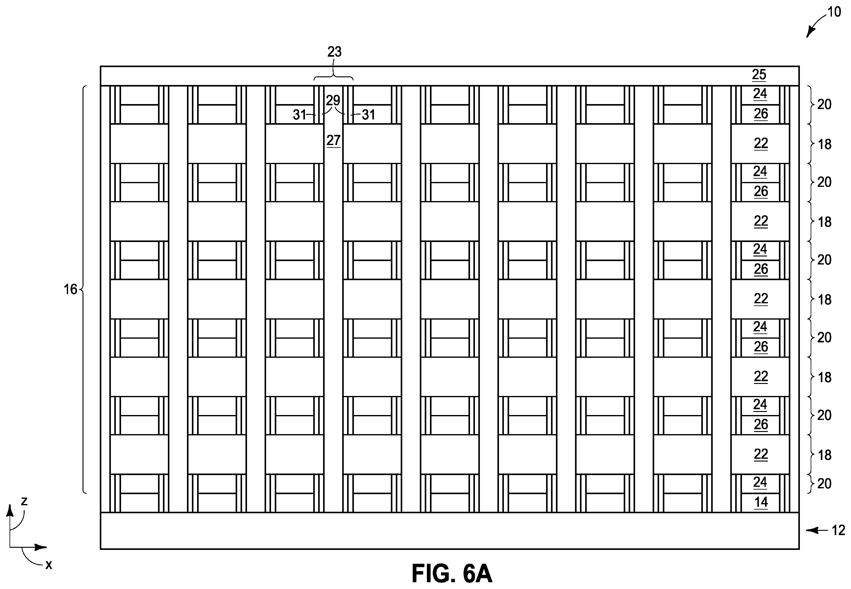 Patent US12588226 Figure 9 – Integrated assemblies and methods forming integrated assemblies
