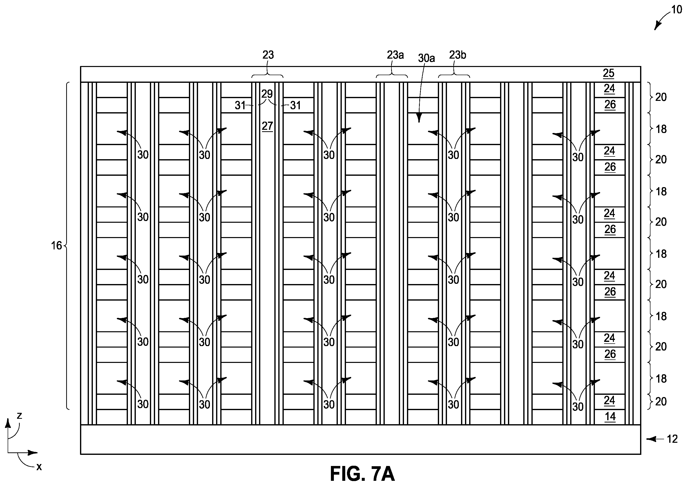 Patent US12588226 Figure 12 – Integrated assemblies and methods forming integrated assemblies