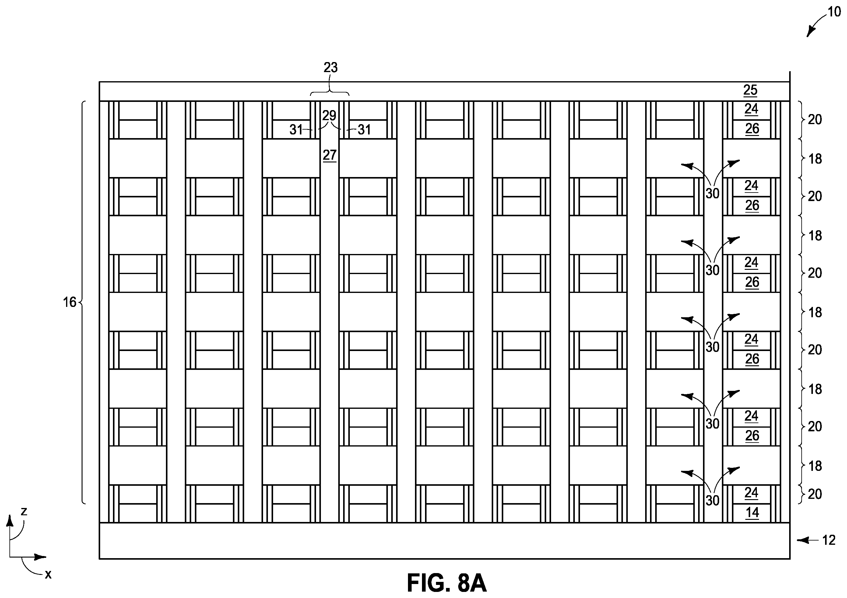 Patent US12588226 Figure 15 – Integrated assemblies and methods forming integrated assemblies