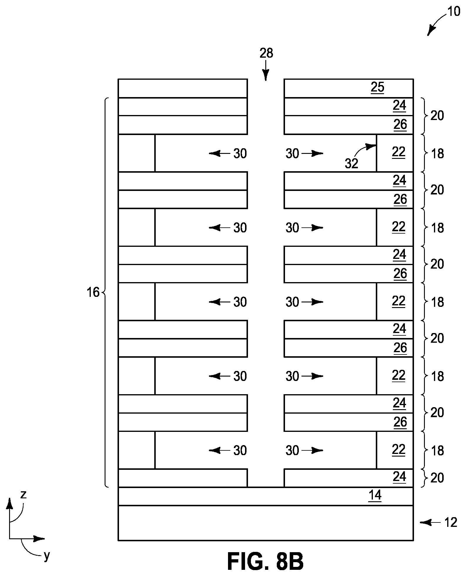 Patent US12588226 Figure 16 – Integrated assemblies and methods forming integrated assemblies