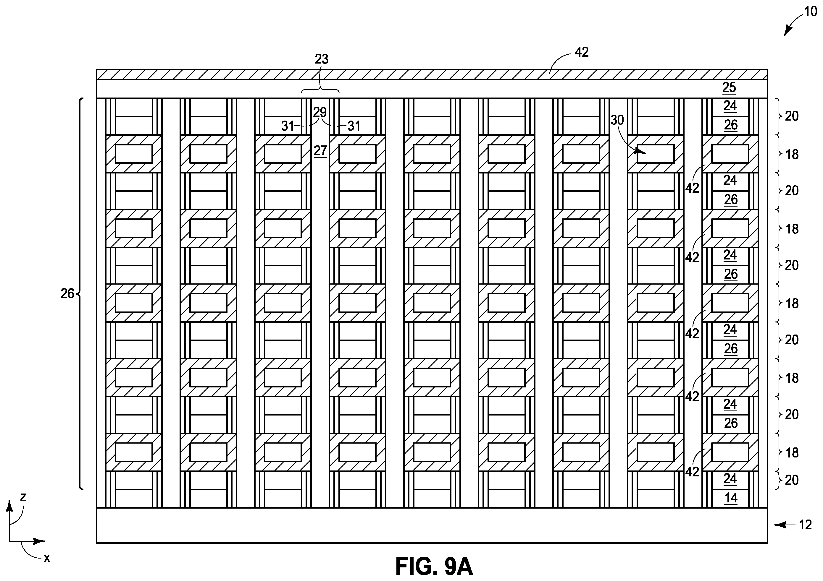 Patent US12588226 Figure 18 – Integrated assemblies and methods forming integrated assemblies