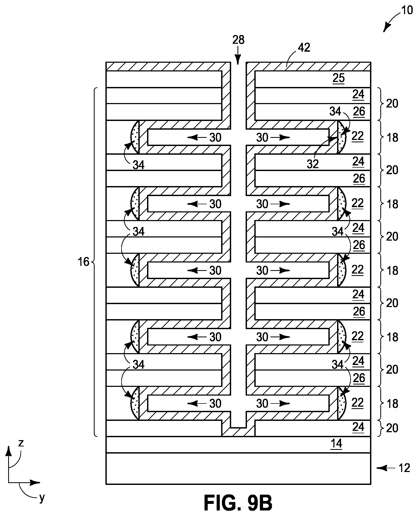 Patent US12588226 Figure 19 – Integrated assemblies and methods forming integrated assemblies