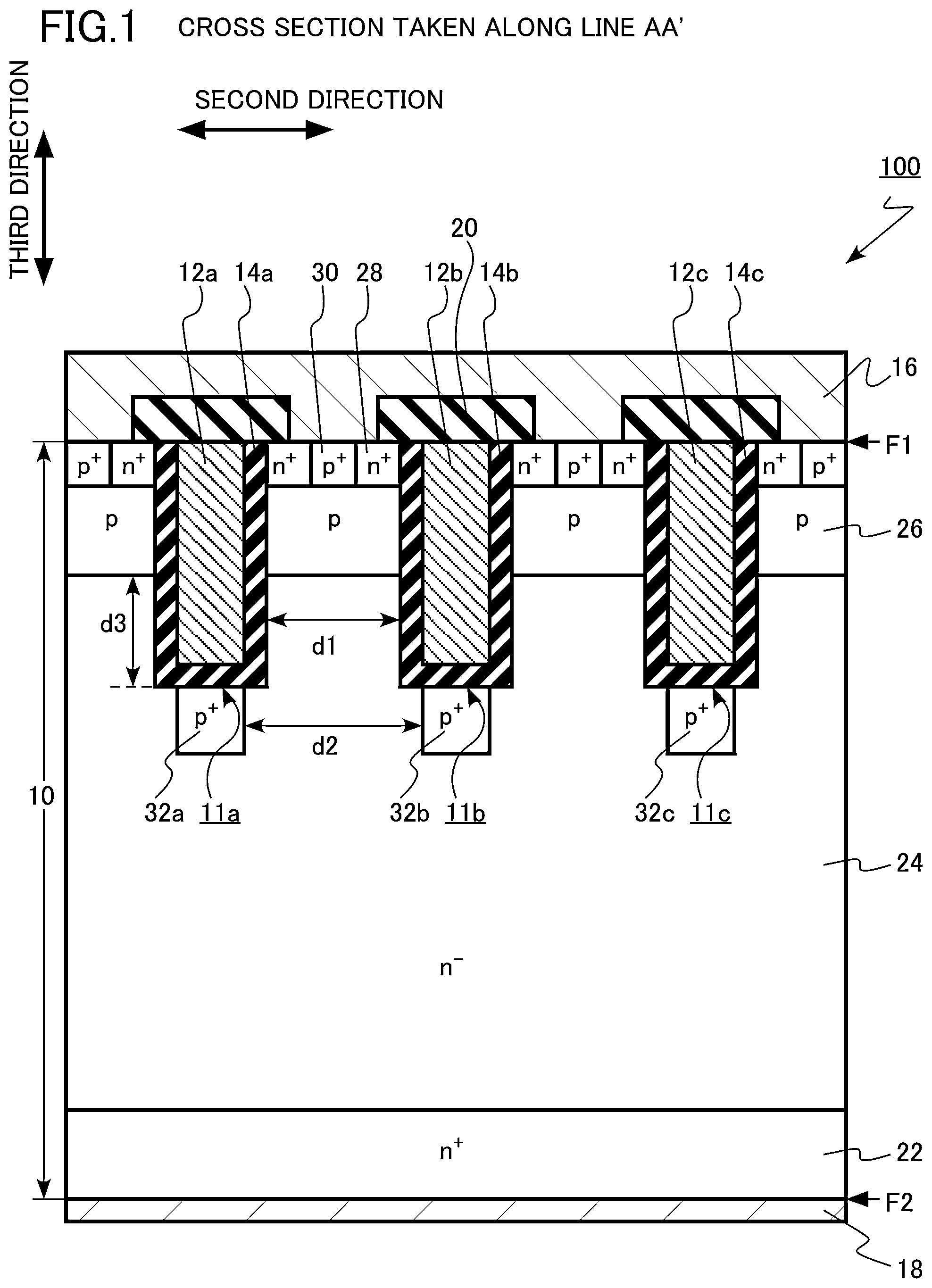 Patent US12588227 Figure 1 – Method of manufacturing semiconductor device and semiconductor device