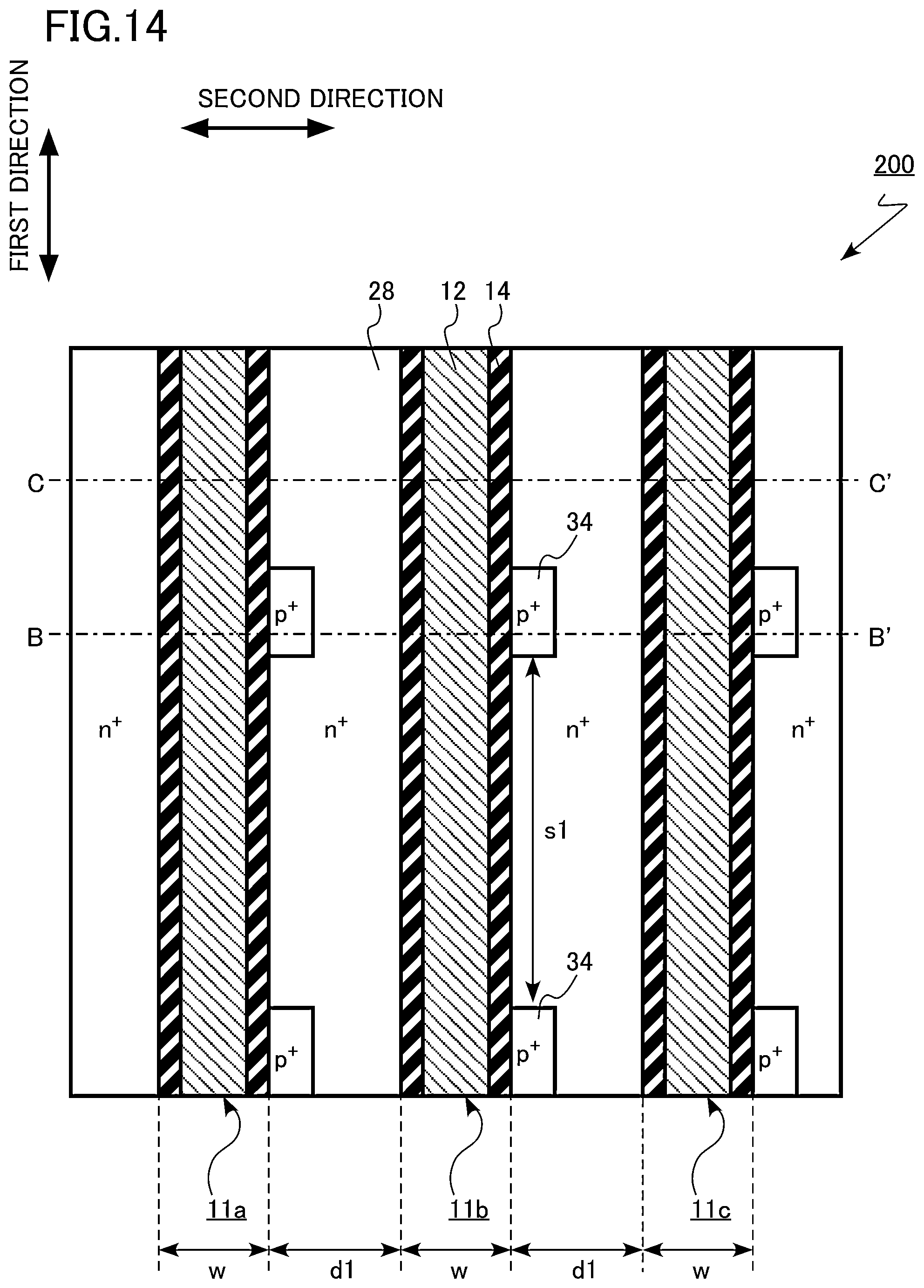 Patent US12588227 Figure 14 – Method of manufacturing semiconductor device and semiconductor device