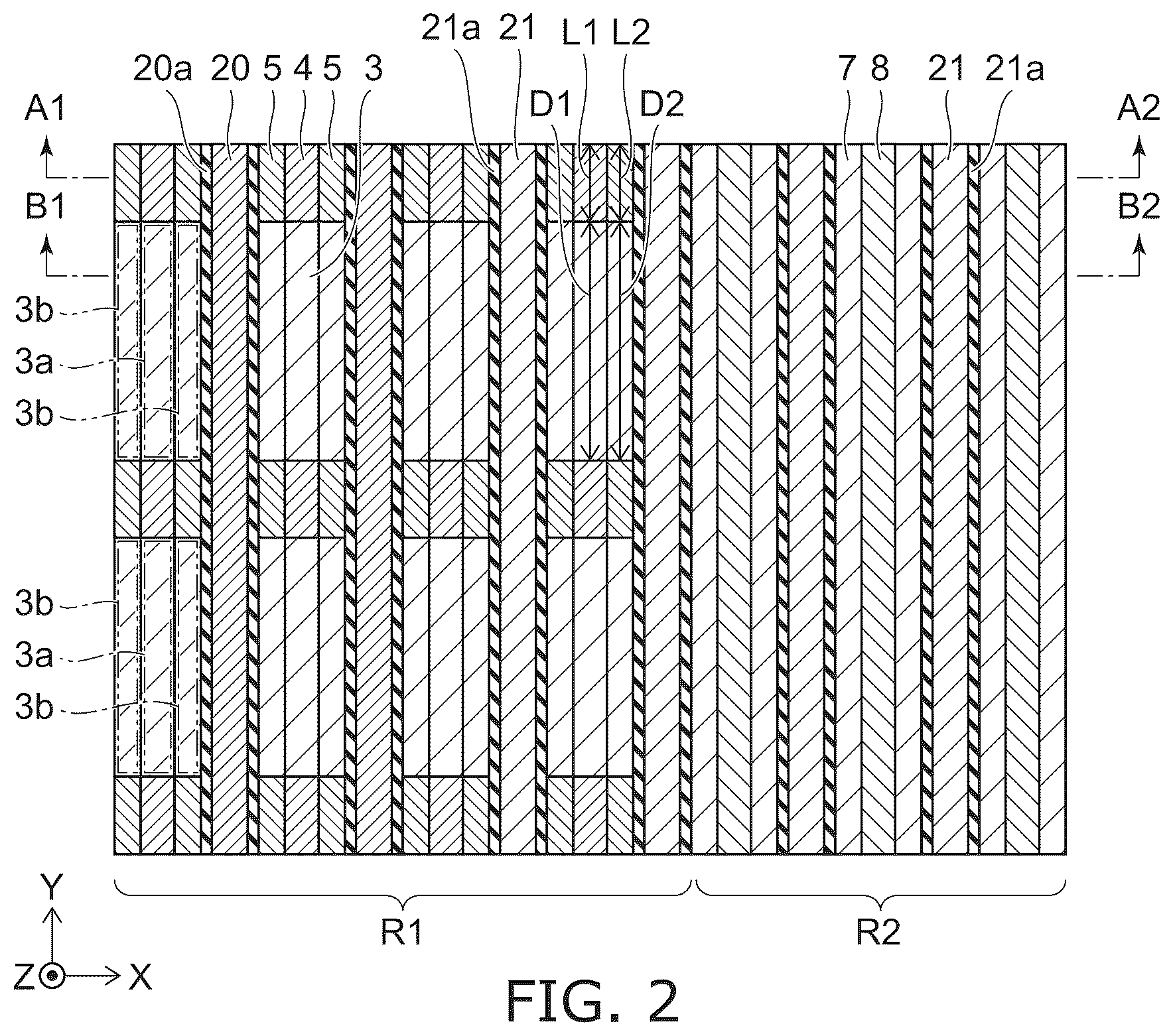 Patent US12588228 Figure 2 – Semiconductor device