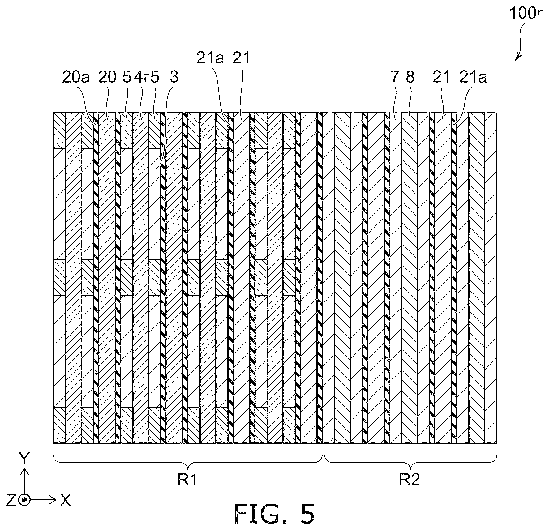 Patent US12588228 Figure 5 – Semiconductor device