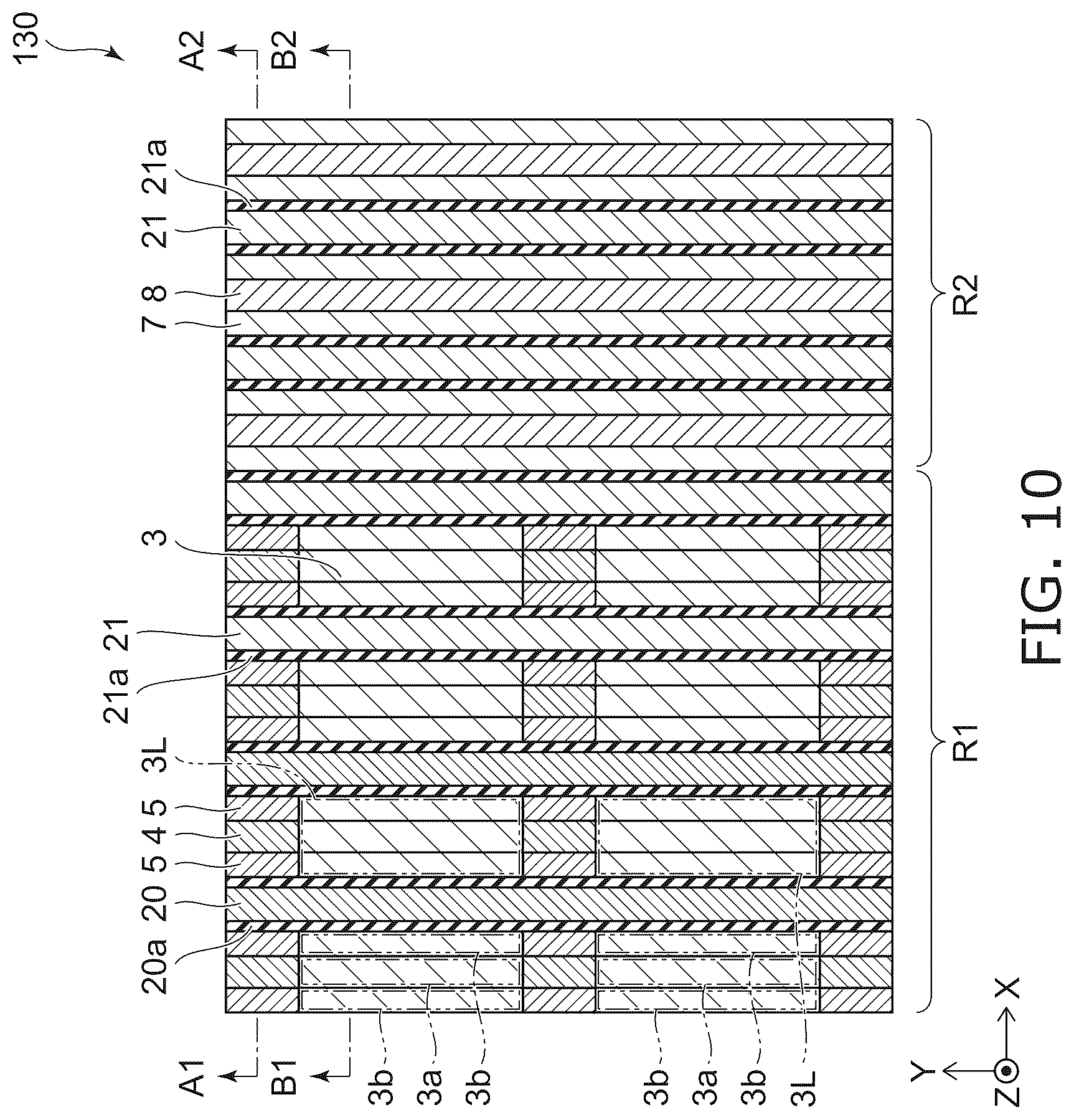 Patent US12588228 Figure 10 – Semiconductor device