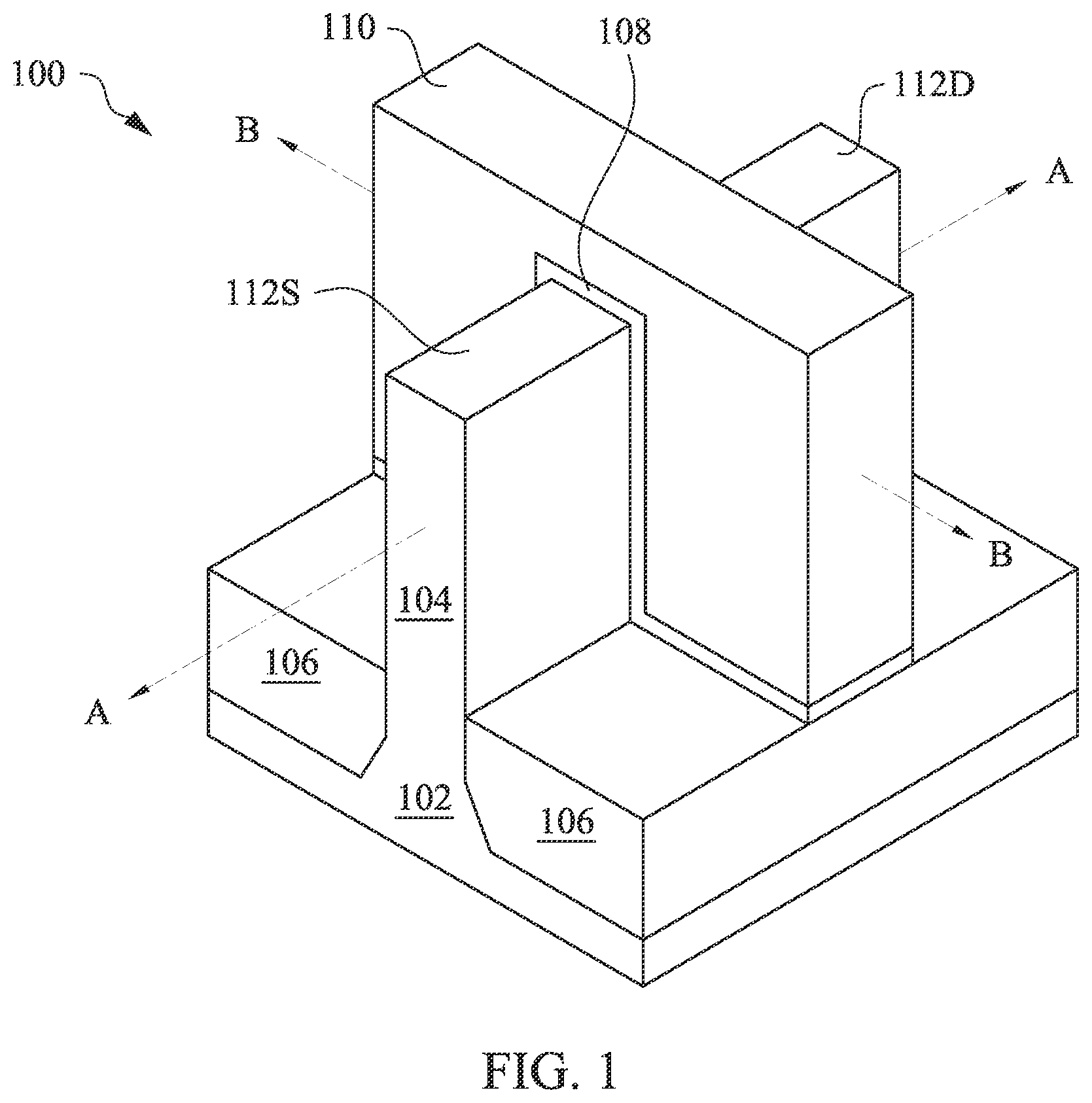 Patent US12588230 Figure 1 – Silicon layer-based silicide contacts