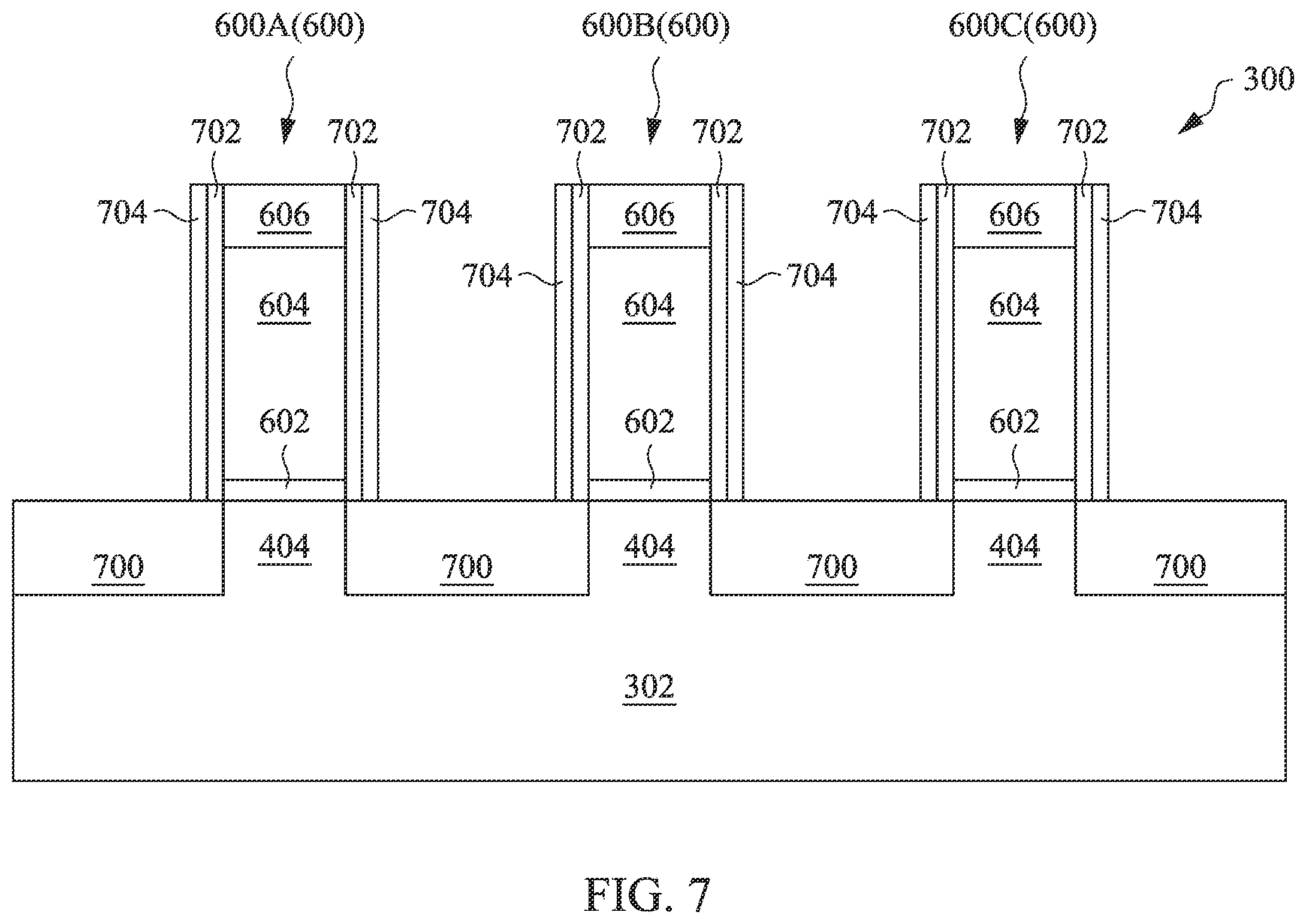 Patent US12588230 Figure 5 – Silicon layer-based silicide contacts