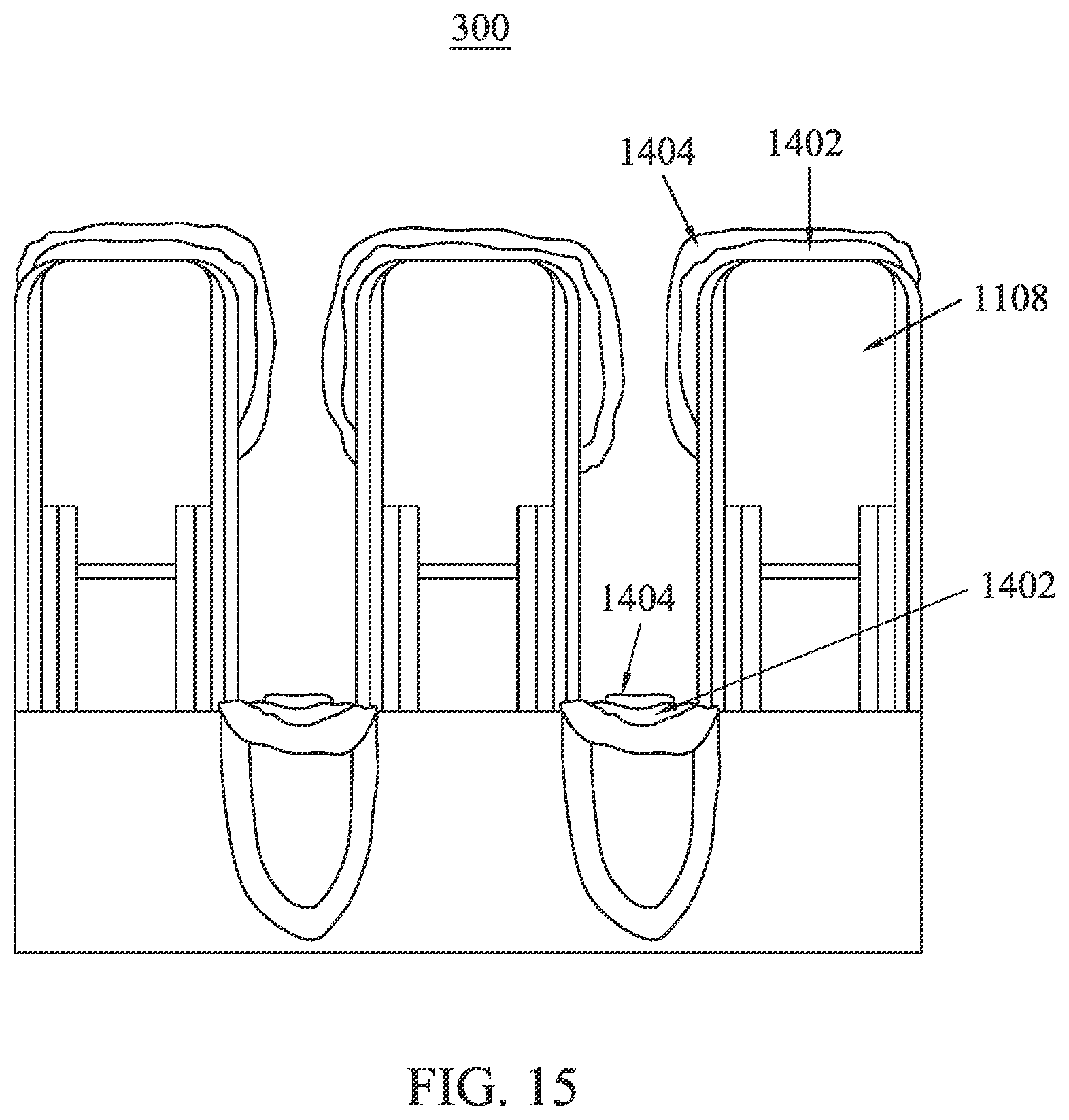 Patent US12588230 Figure 13 – Silicon layer-based silicide contacts