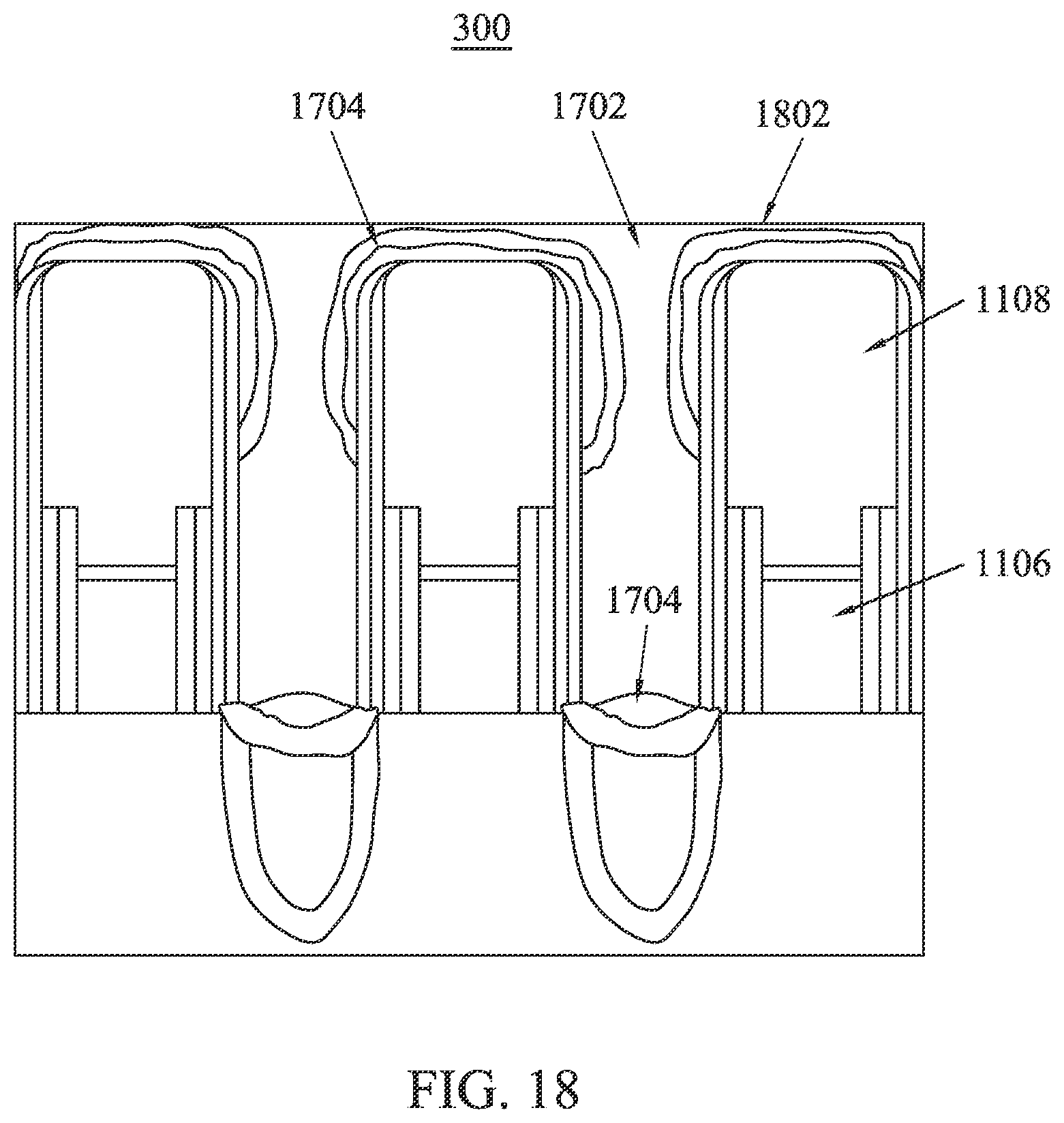 Patent US12588230 Figure 16 – Silicon layer-based silicide contacts