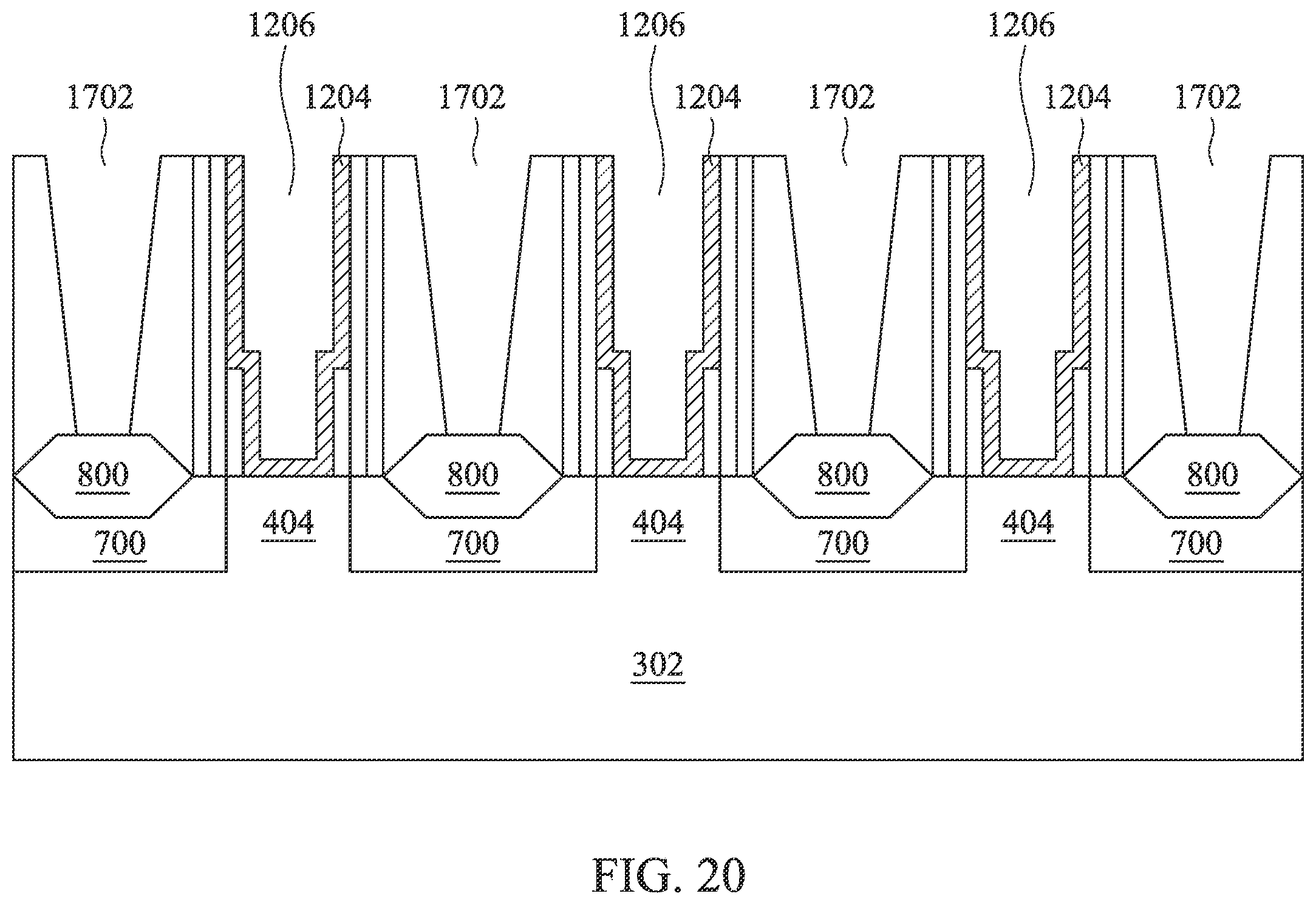 Patent US12588230 Figure 18 – Silicon layer-based silicide contacts