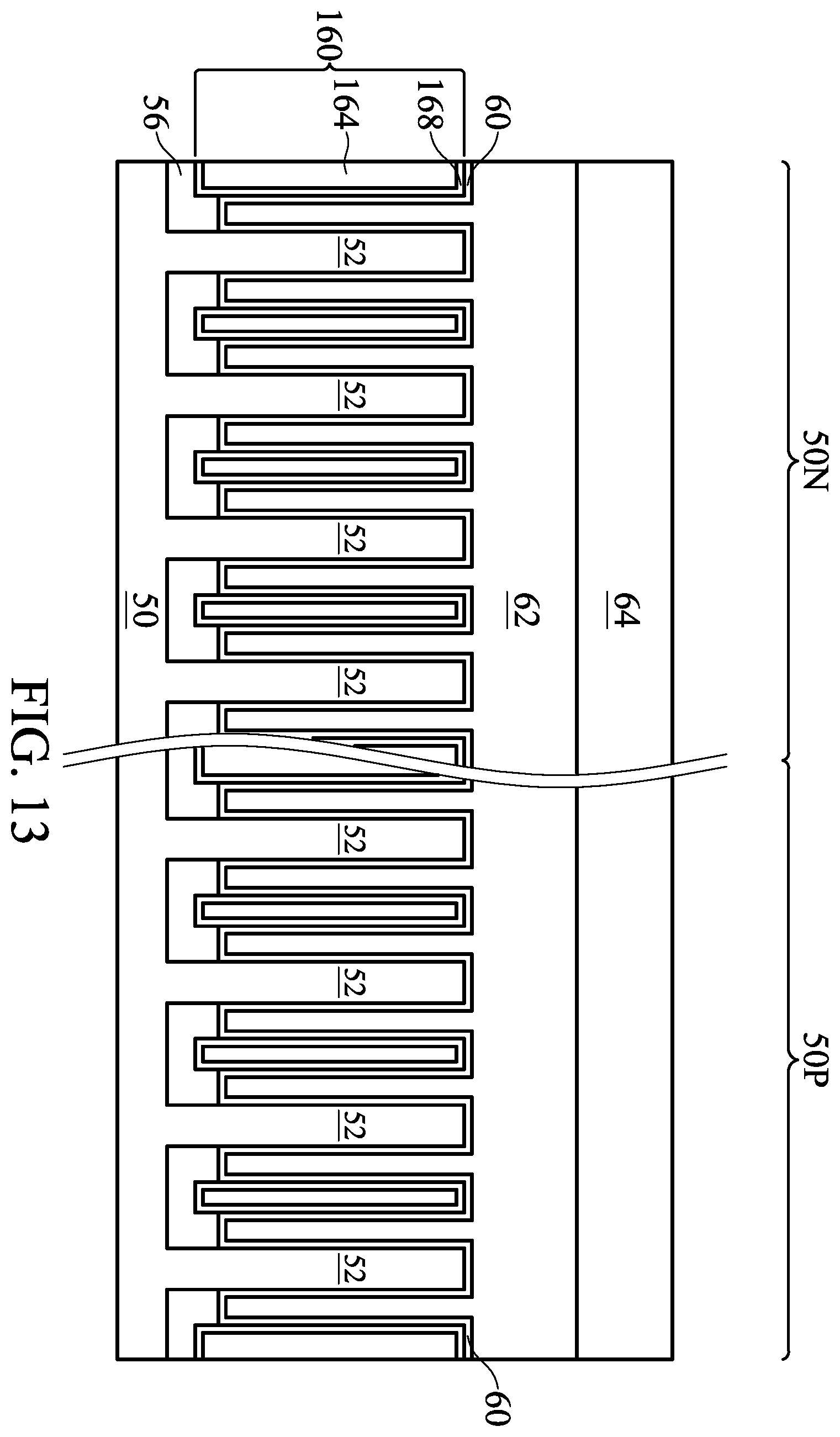 Patent US12588231 Figure 13 – Method of gap filling for semiconductor device