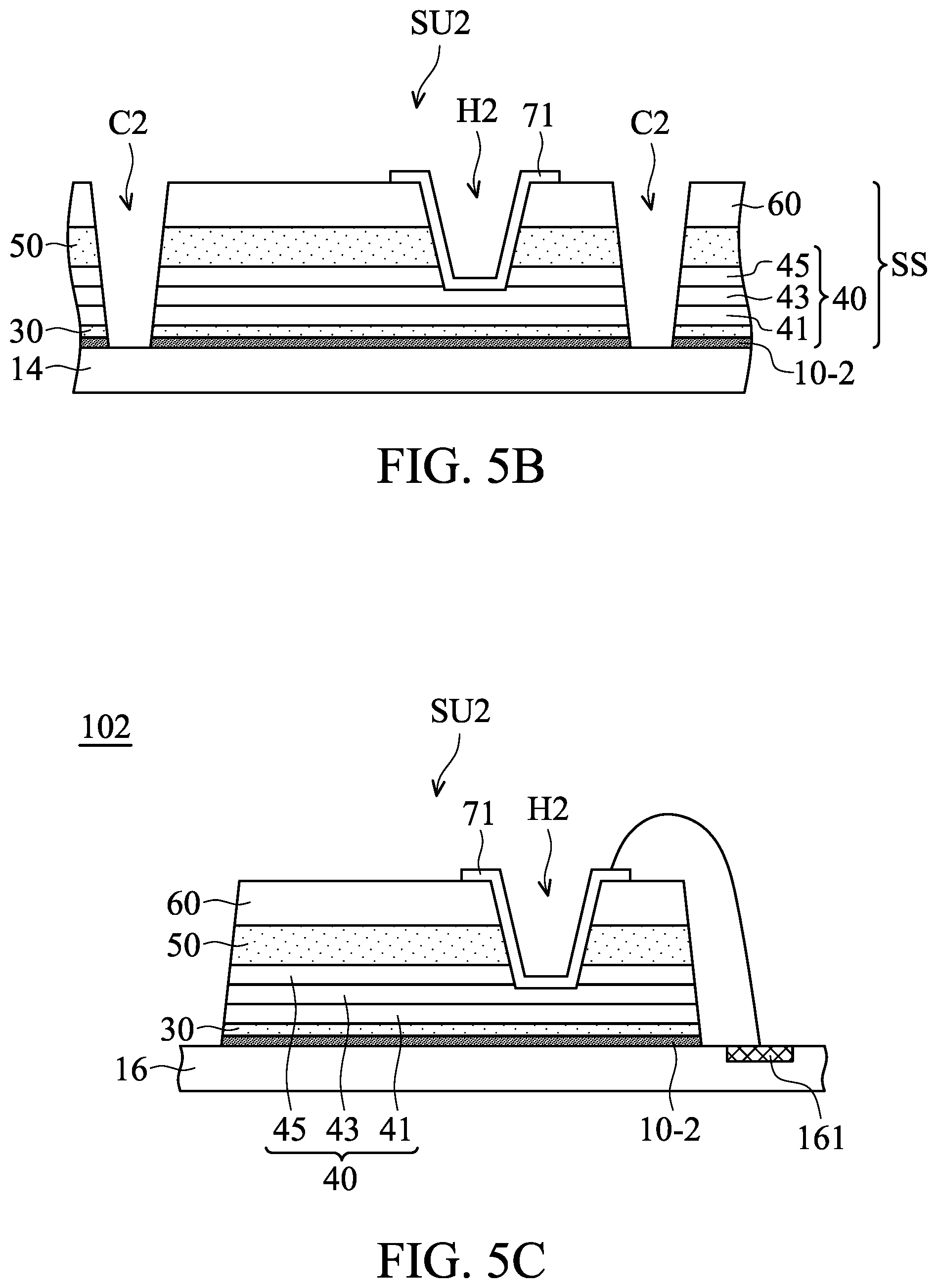 Patent US12588235 Figure 5 – Semiconductor structure and manufacturing method of the same