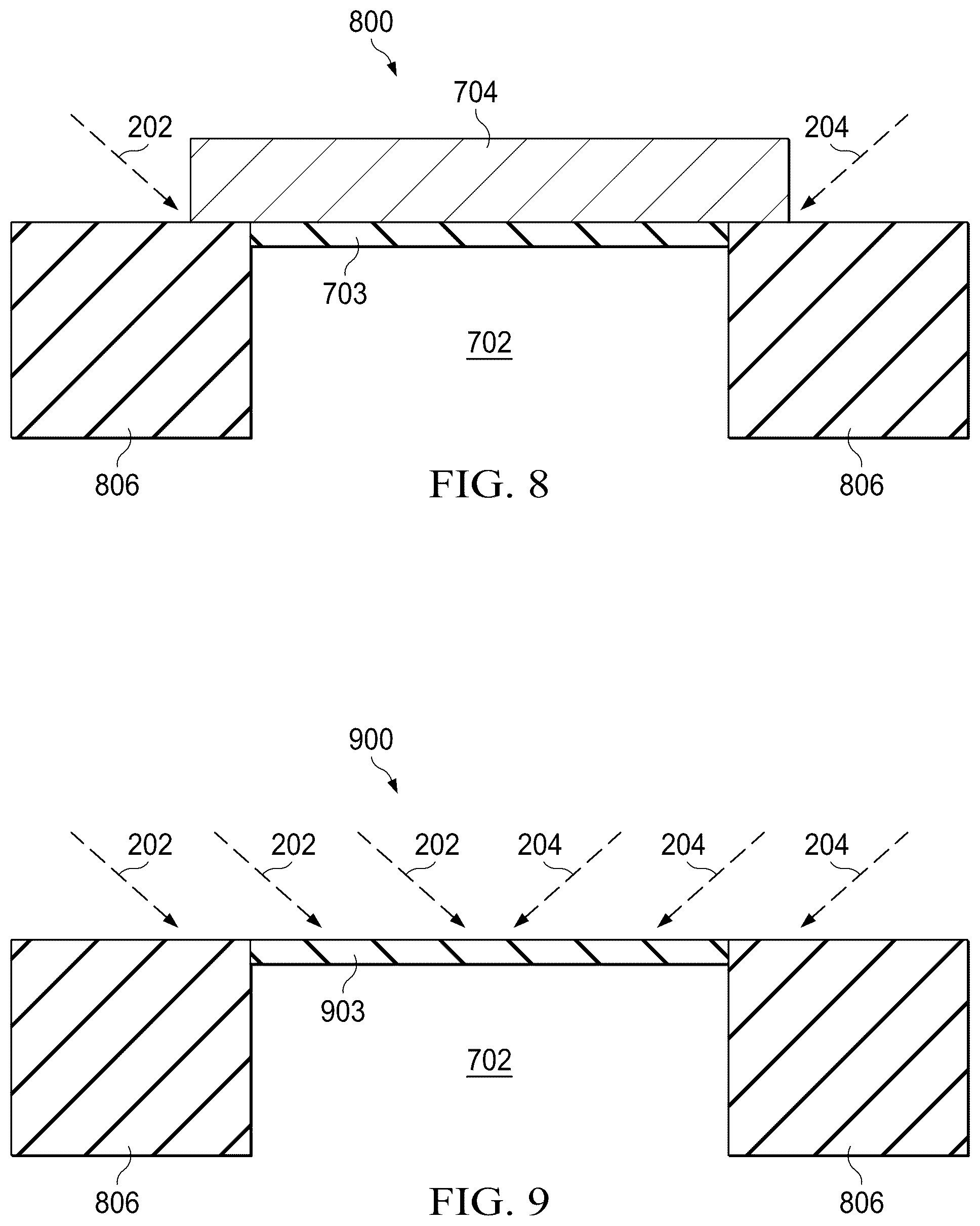 Patent US12588236 Figure 9 – Two-rotation gate-edge diode leakage reduction for MOS transistors